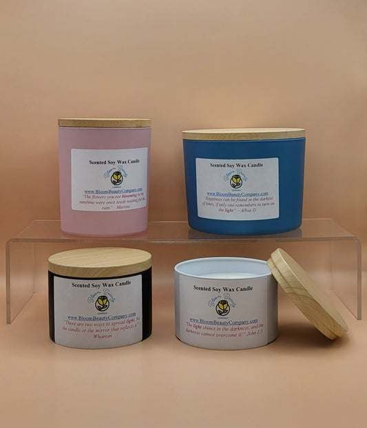 Soy Wax Candle - All Natural Hand Poured | Positive Affirmation 10oz