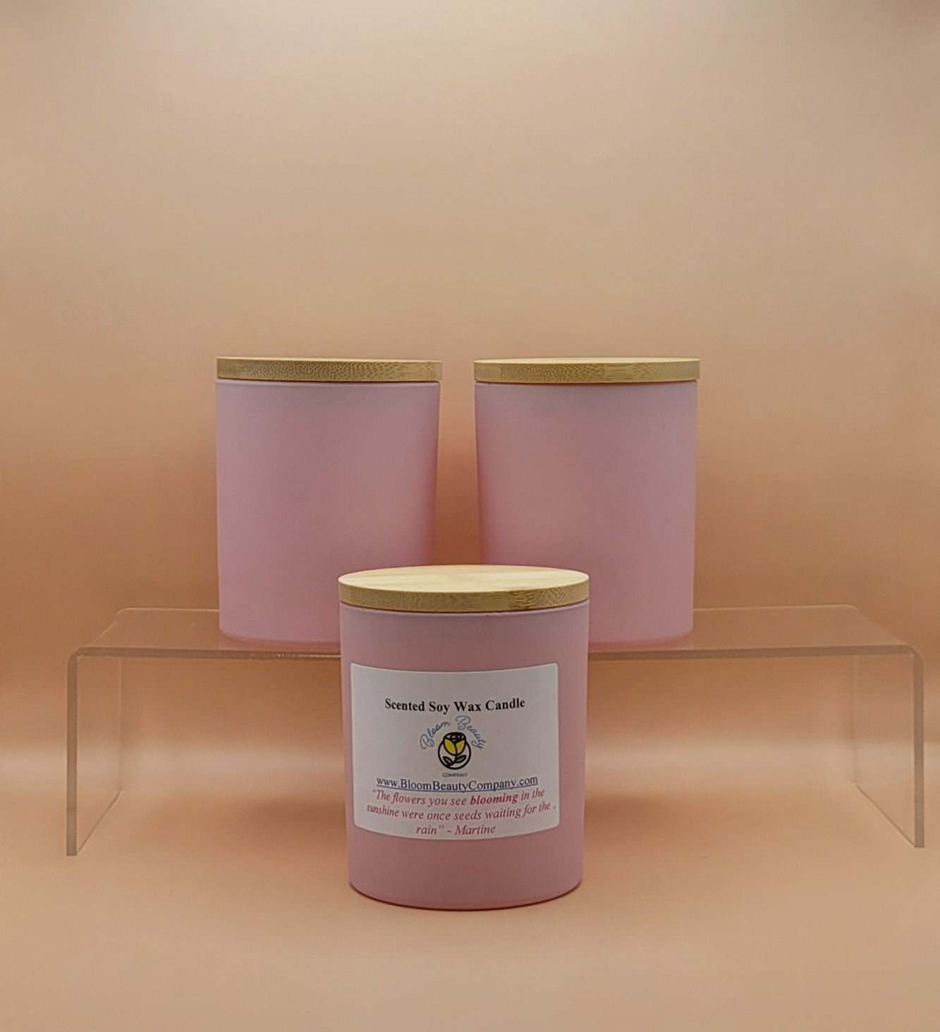 Soy Wax Candle - All Natural Hand Poured | Positive Affirmation 10oz