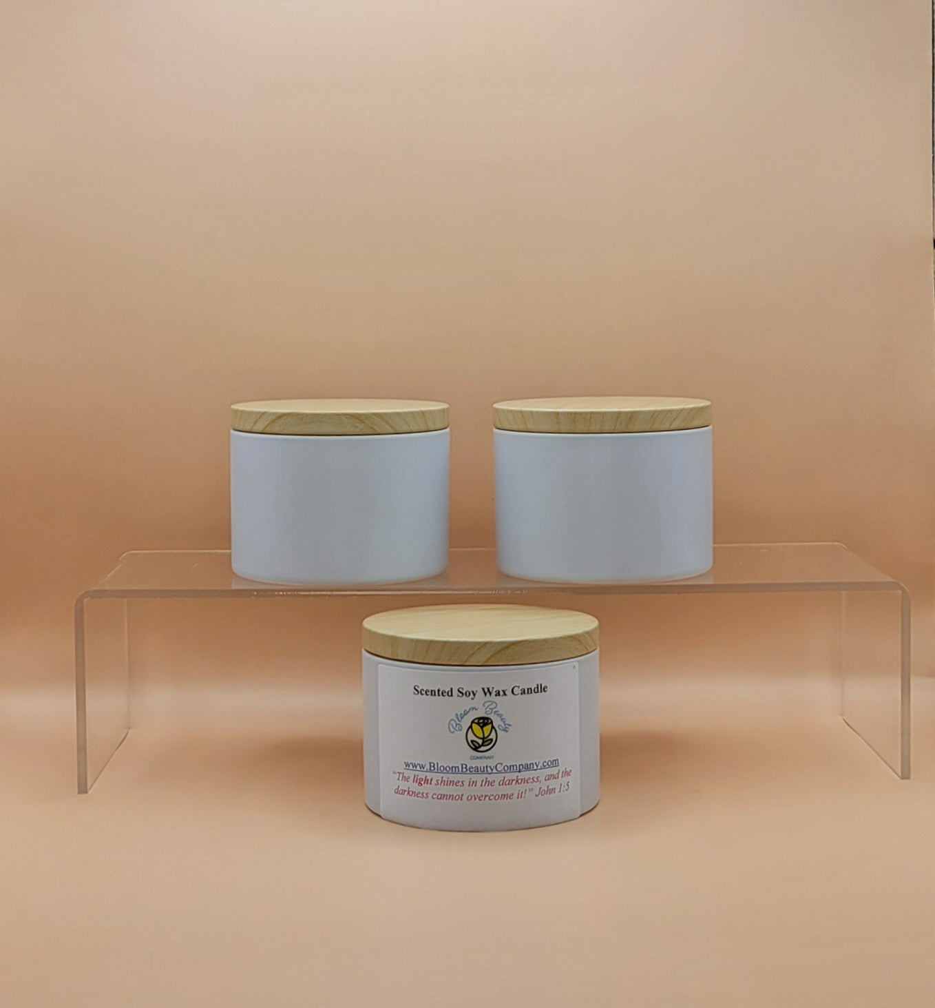 Soy Wax Candle - All Natural Hand Poured | Positive Affirmation 8oz
