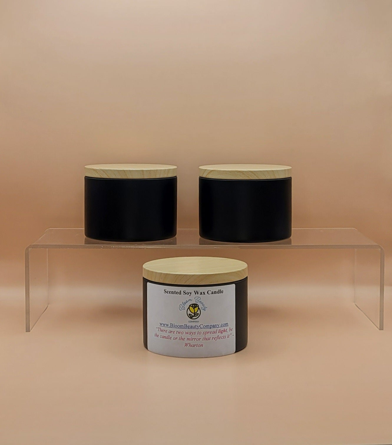 Soy Wax Candle - All Natural Hand Poured | Positive Affirmation 8oz