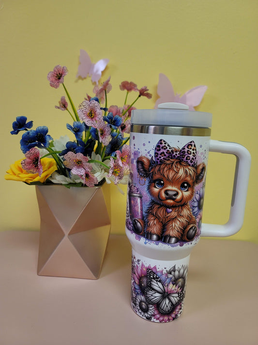 Baby Highland Cow Tumbler