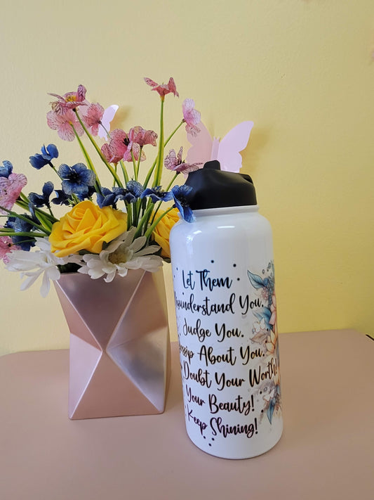 Positive Affirmation Water Bottle