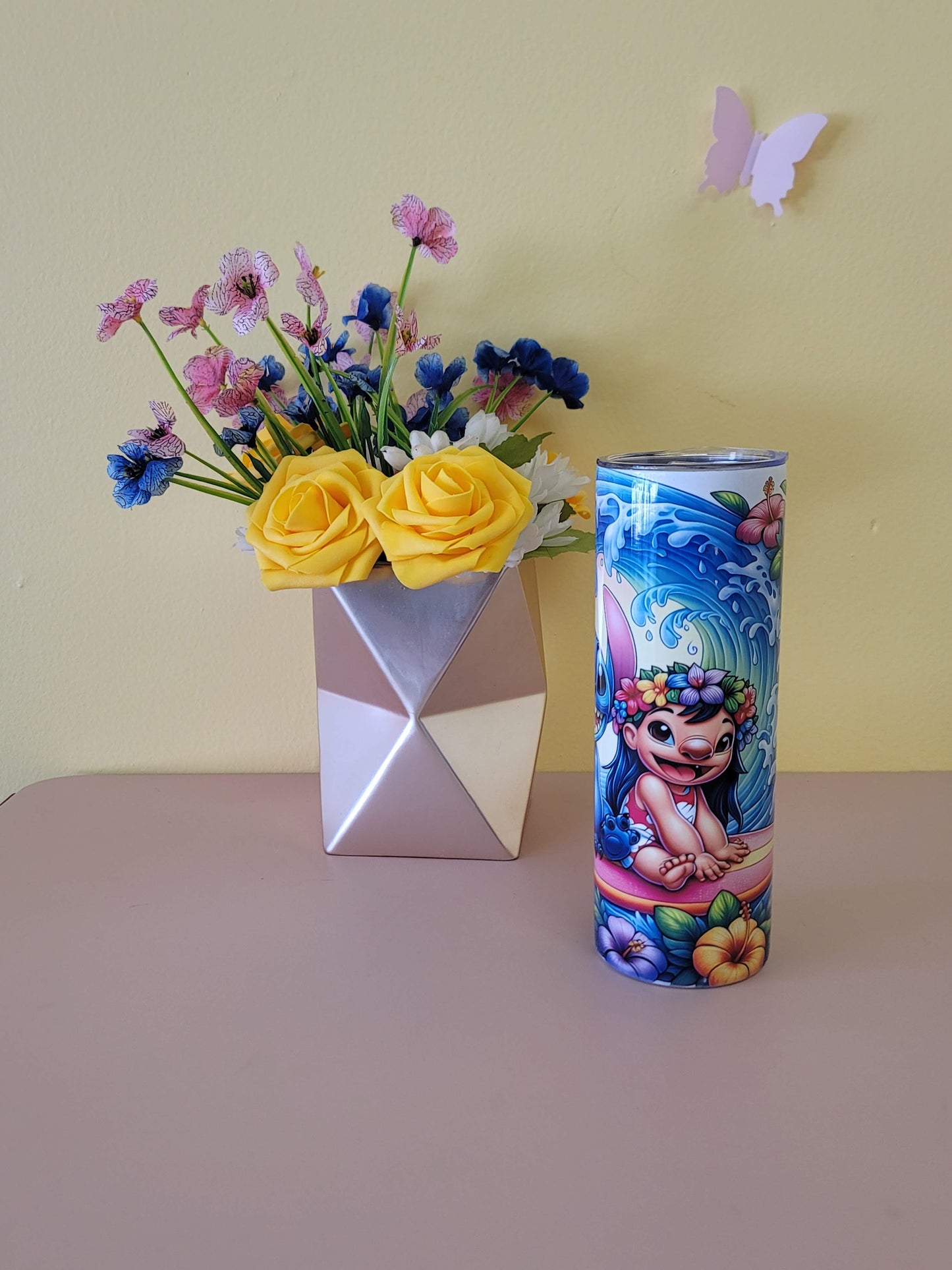 Lilo and Stitch 20 ounce stainless steel tumbler