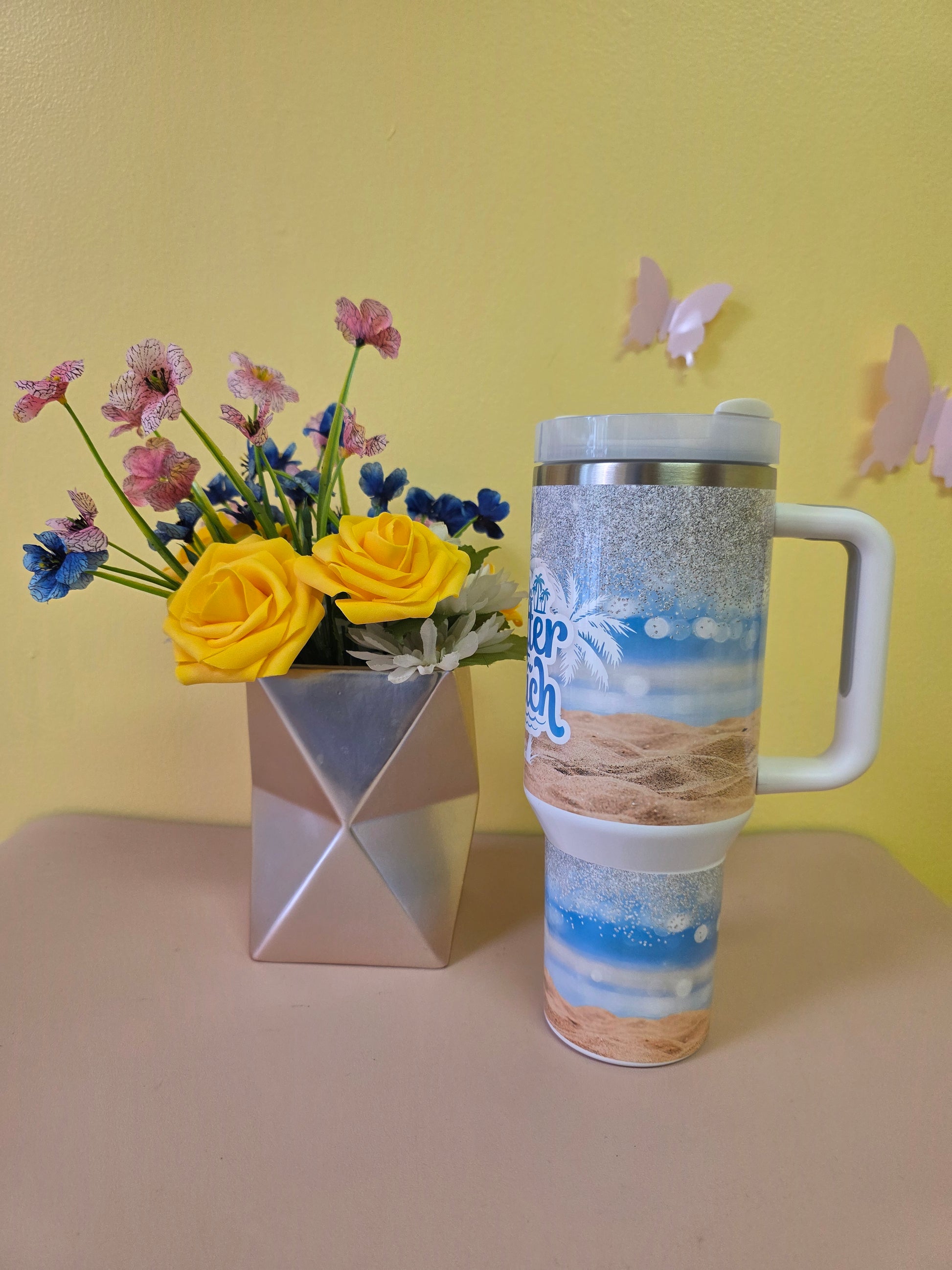 Beach Life Ocean Sand Tumbler