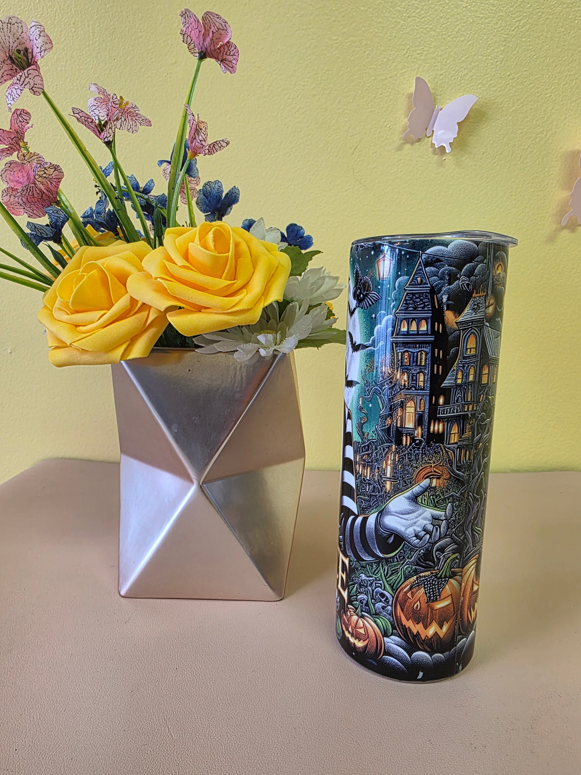 Beetlejuice Tumbler