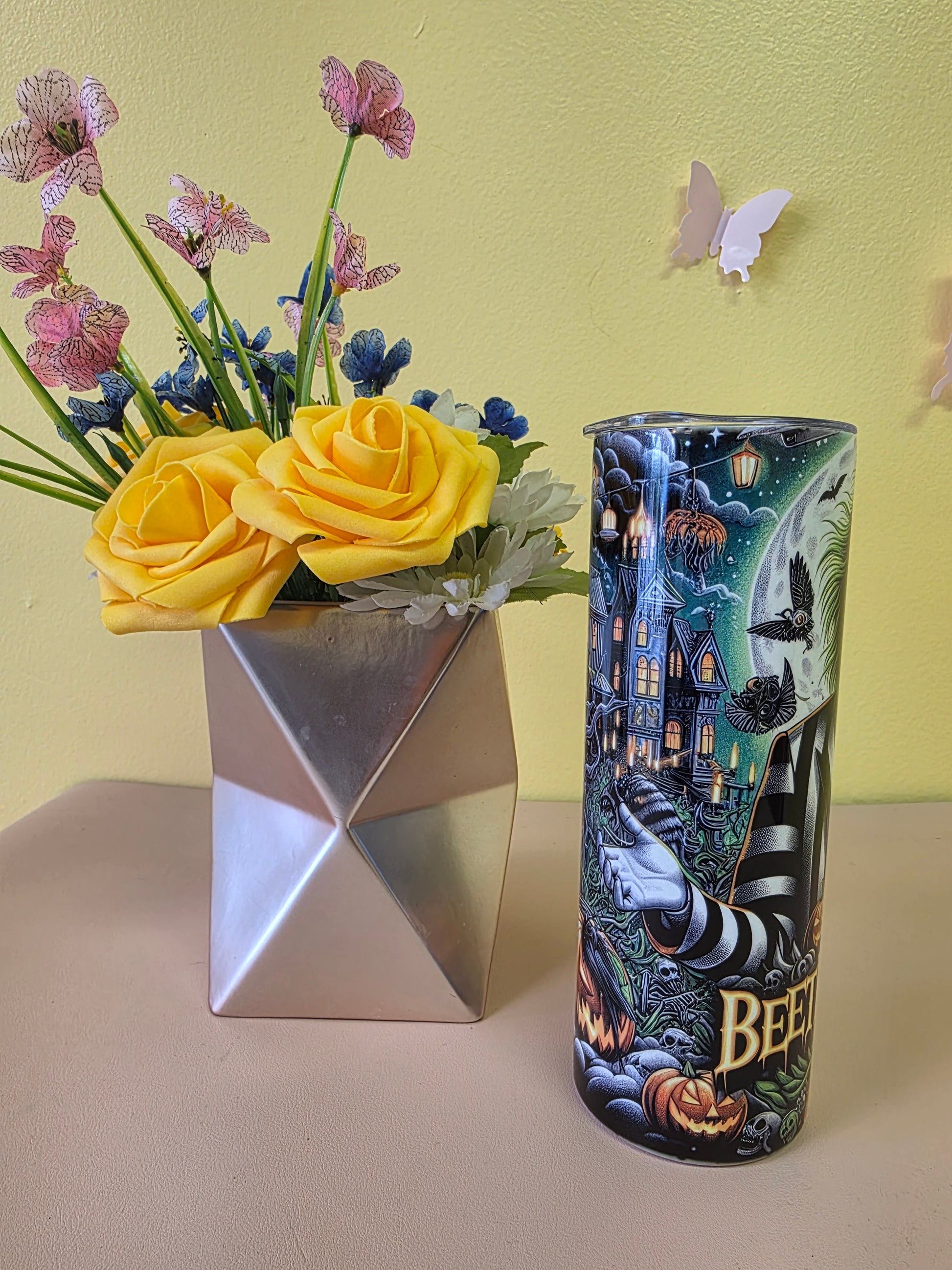 Beetlejuice Tumbler