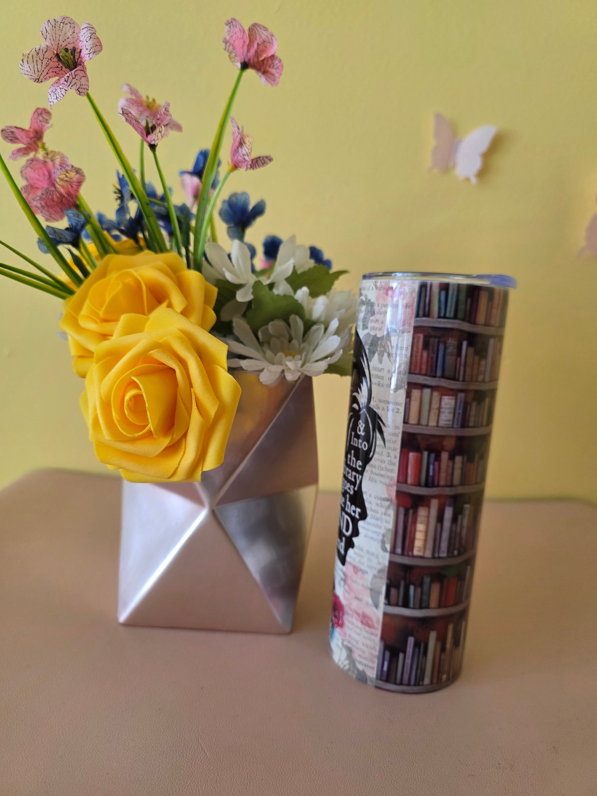 Book Readers Library Tumbler
