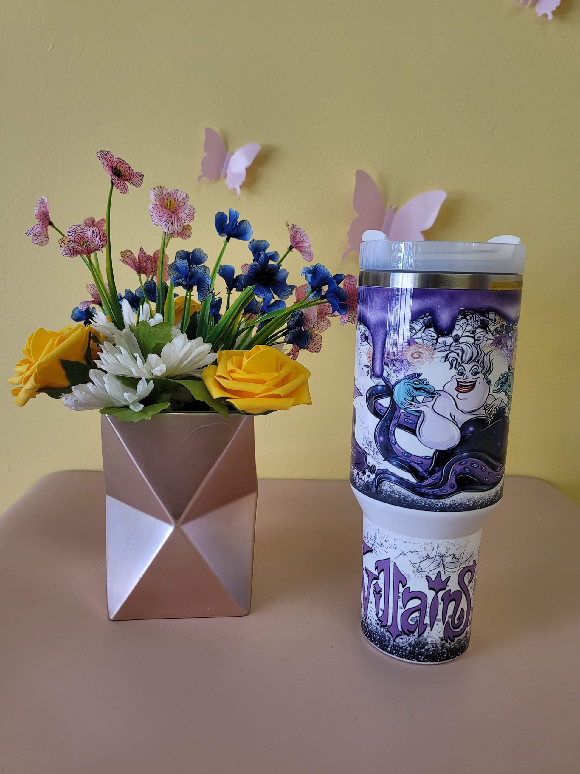 40oz Stainless Steel Tumbler Disney Villains