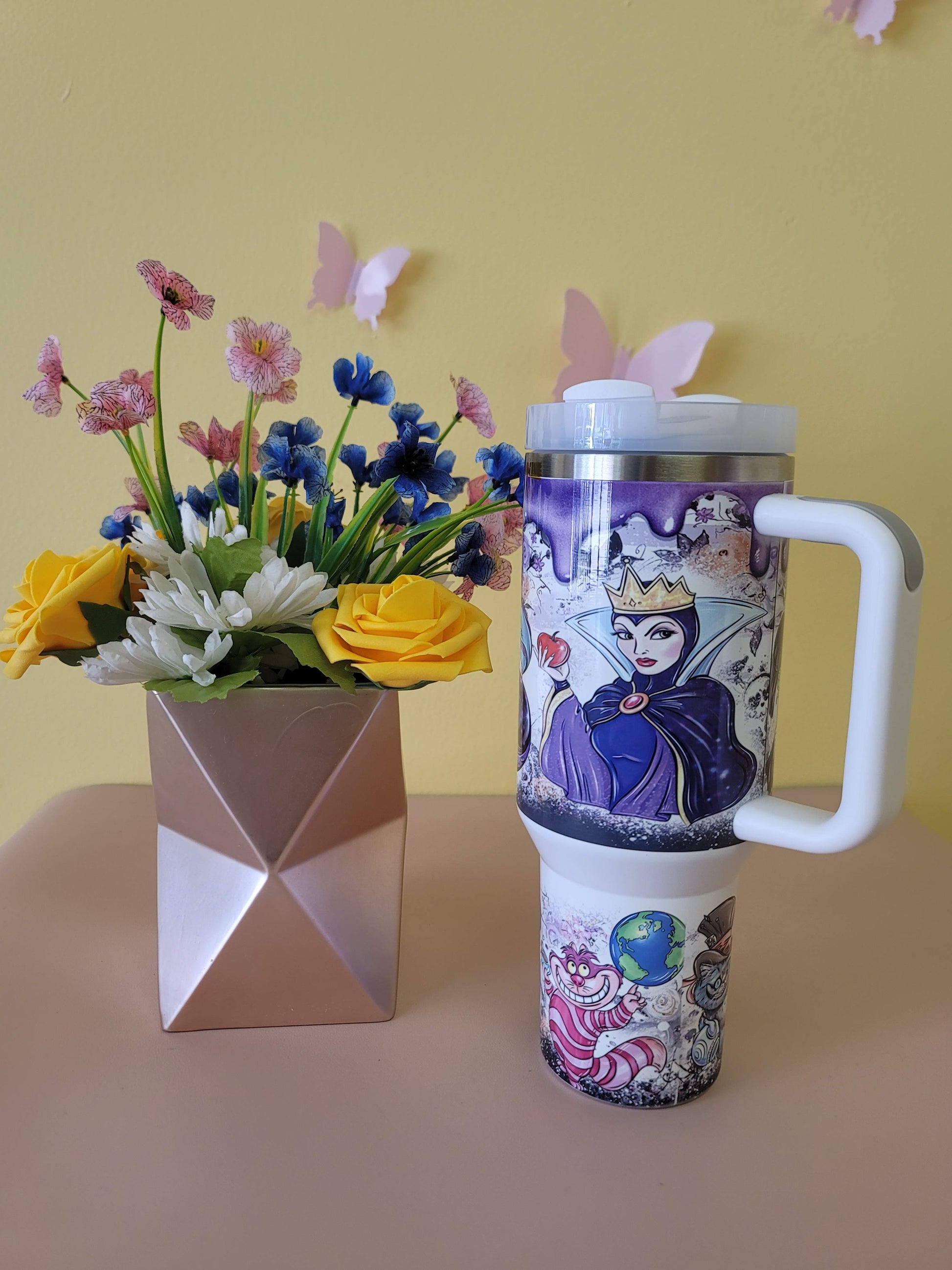40oz Stainless Steel Tumbler Disney Villains