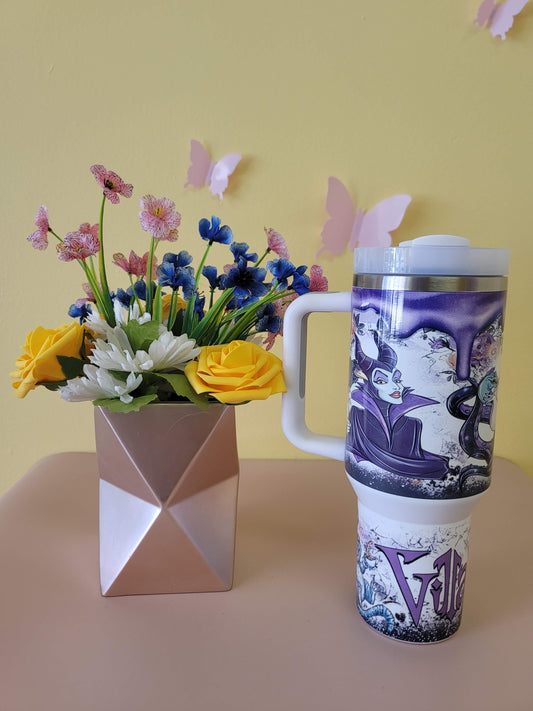 40oz Stainless Steel Tumbler Disney Villains