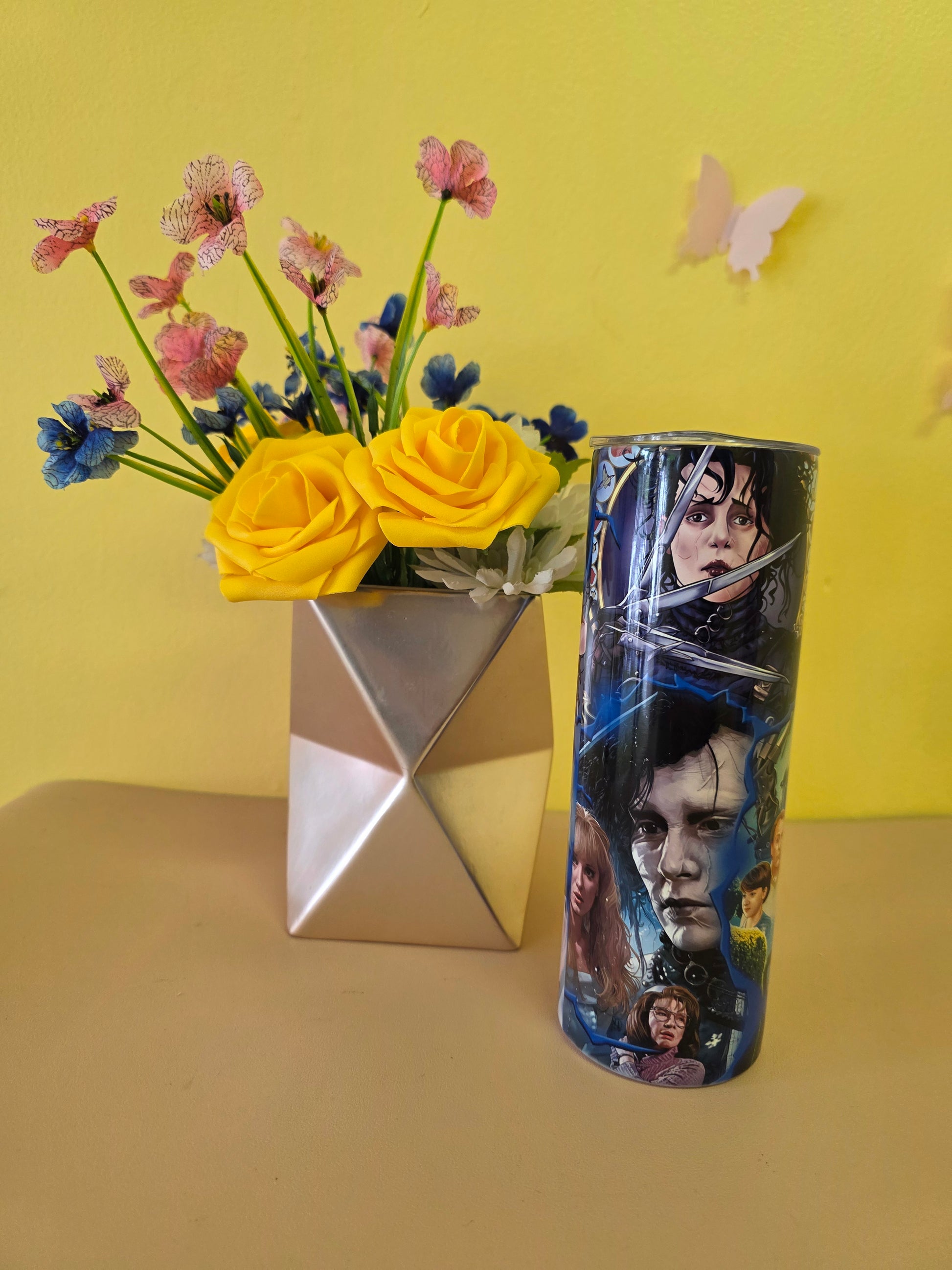 Edward Scissorhands Tumbler Stainless Steel