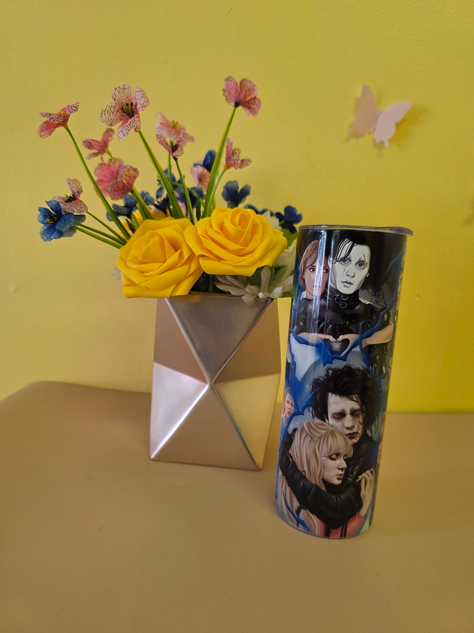 Edward Scissorhands Tumbler Stainless Steel