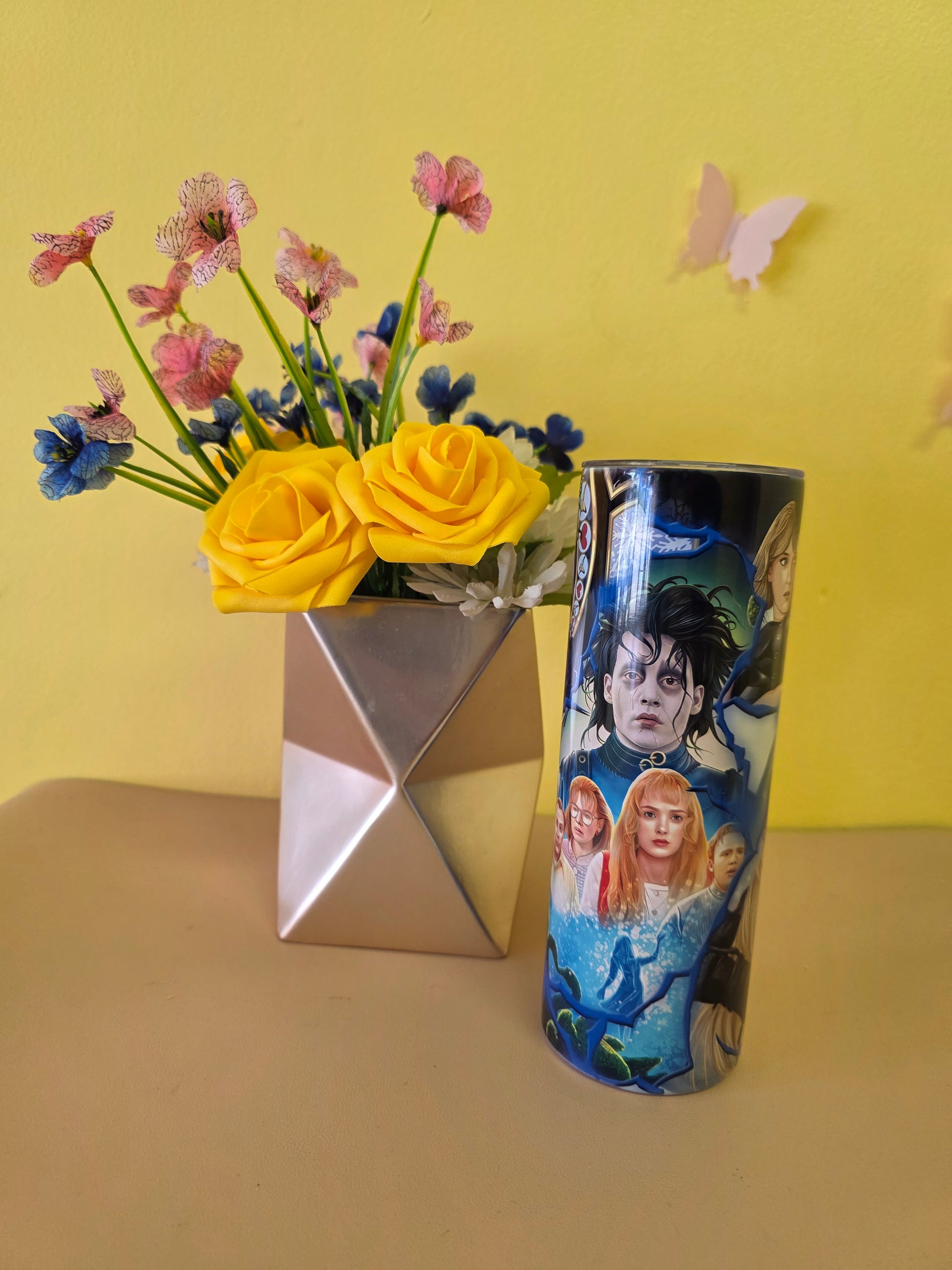 Edward Scissorhands Tumbler Stainless Steel