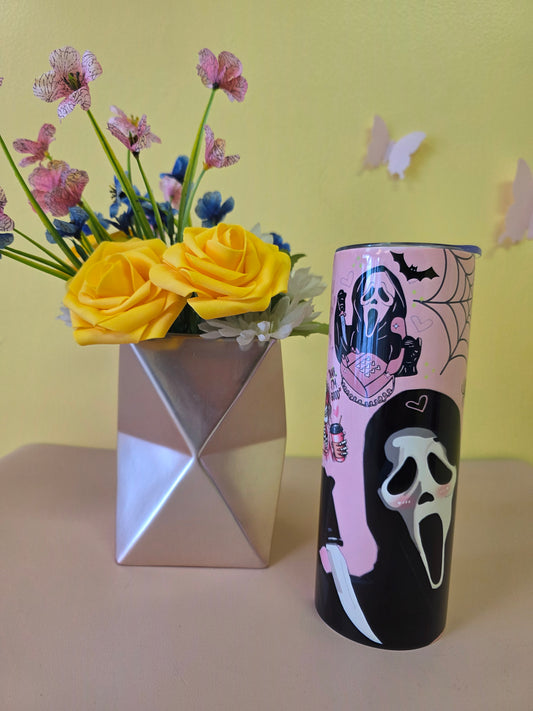 Ghostface Scream Tumbler