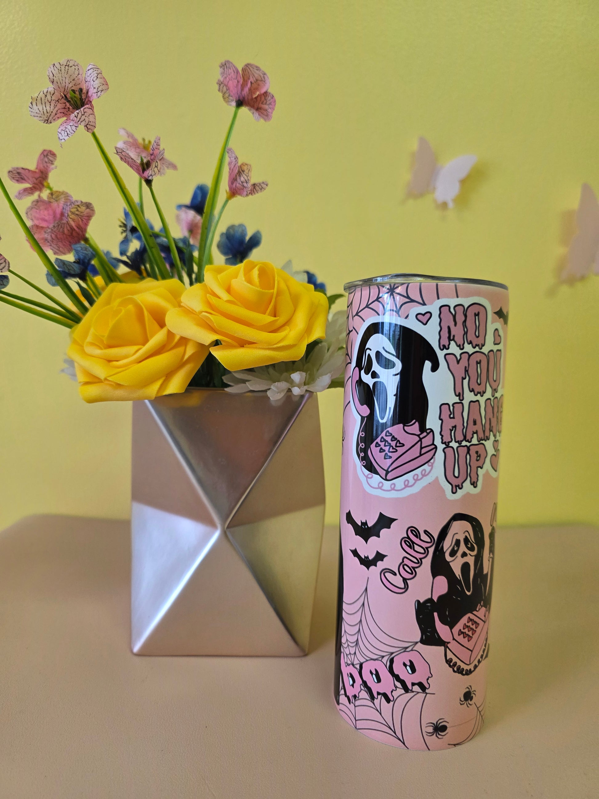 Ghostface Scream Tumbler