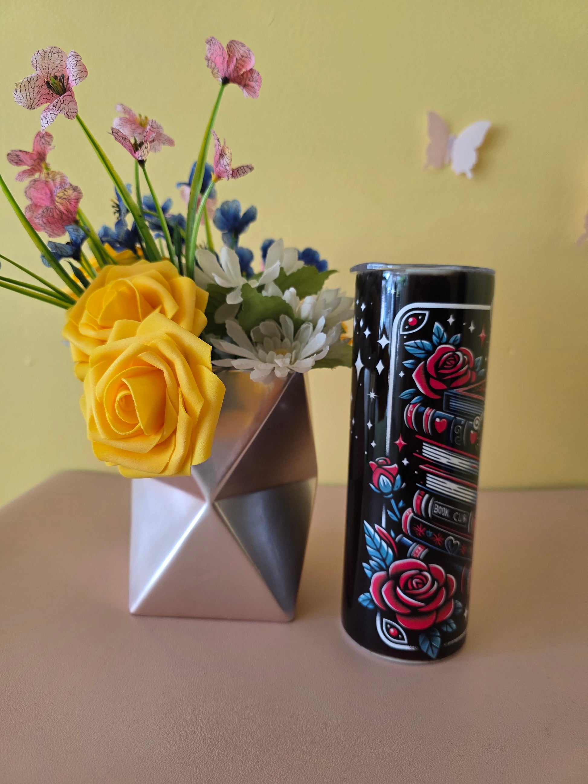 Gothic Romance Book Tumbler