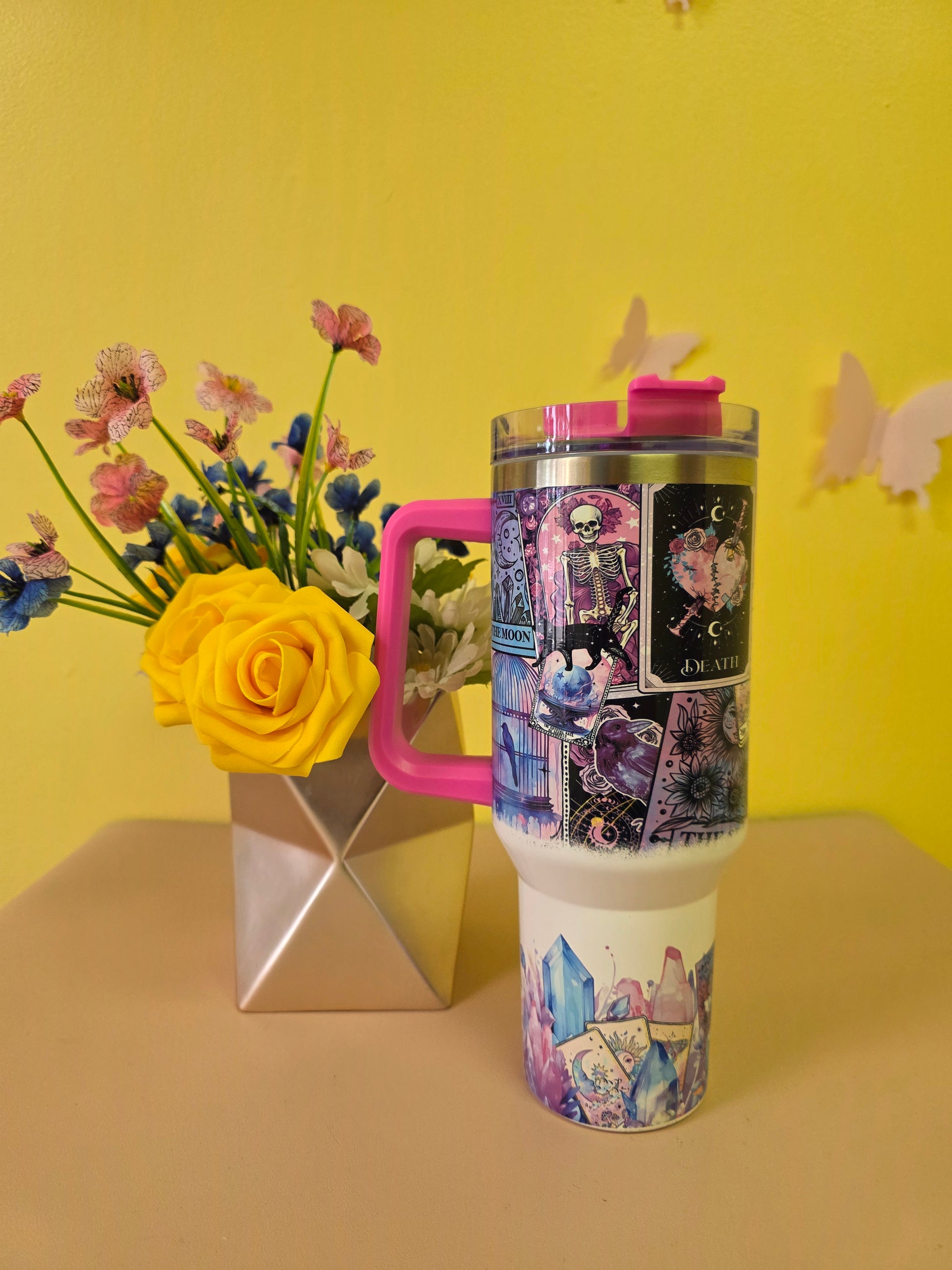 Tarot Card Tumbler Gothic Mystic