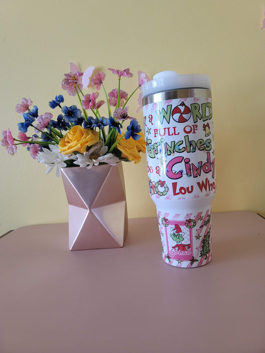 Christmas Grinch Tumbler