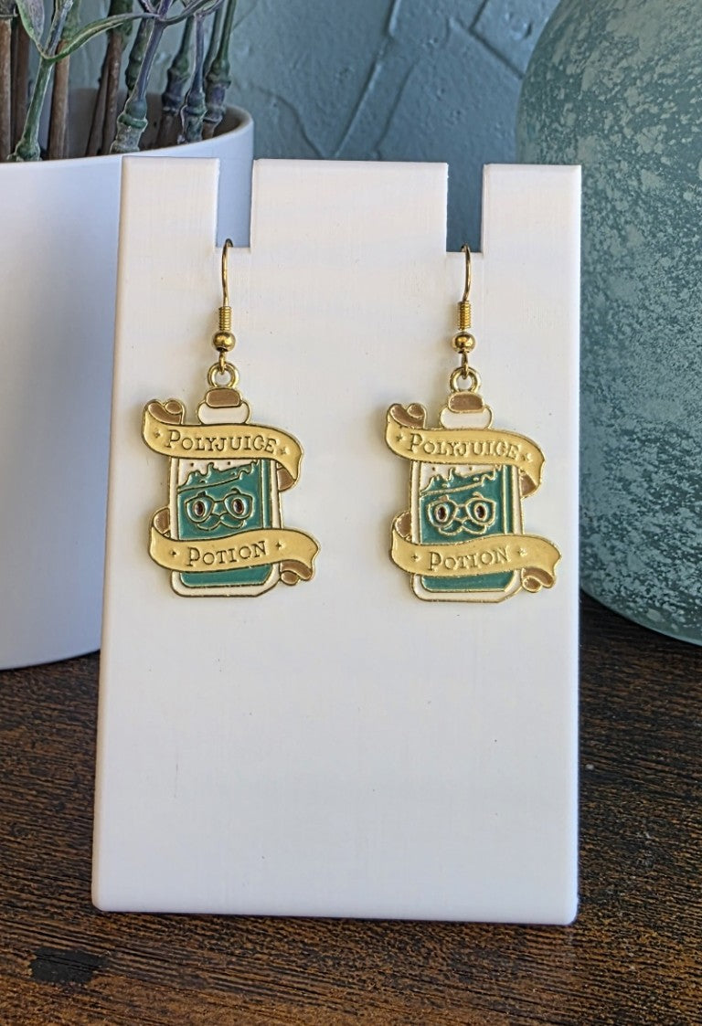 Harry Potter Polyjuice Potion earrings