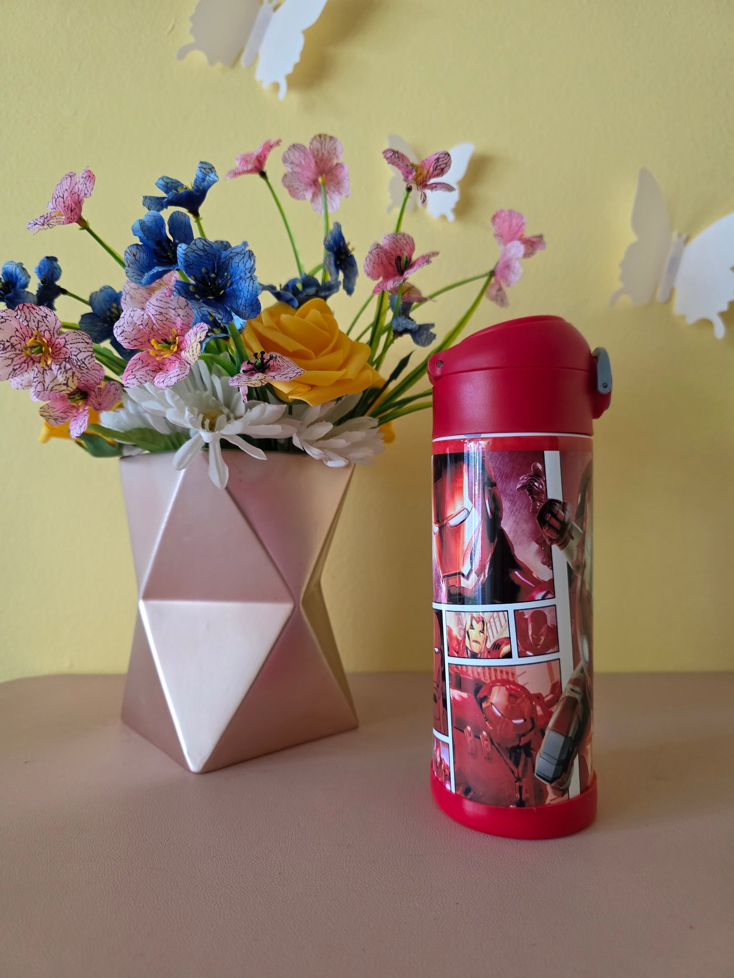 12 Ounce Tumbler - Stainless Steel | Iron Man