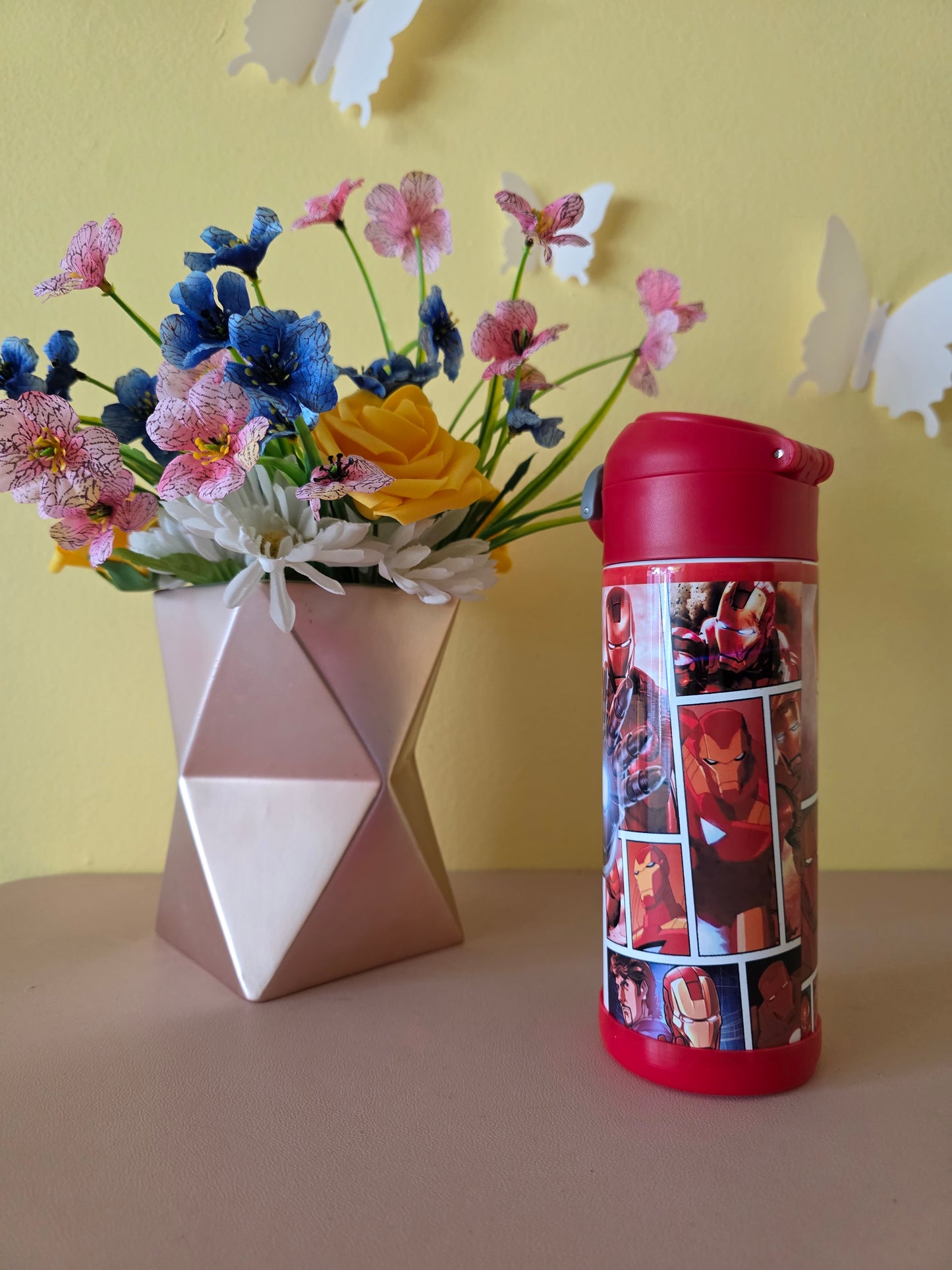 12 Ounce Tumbler - Stainless Steel | Iron Man