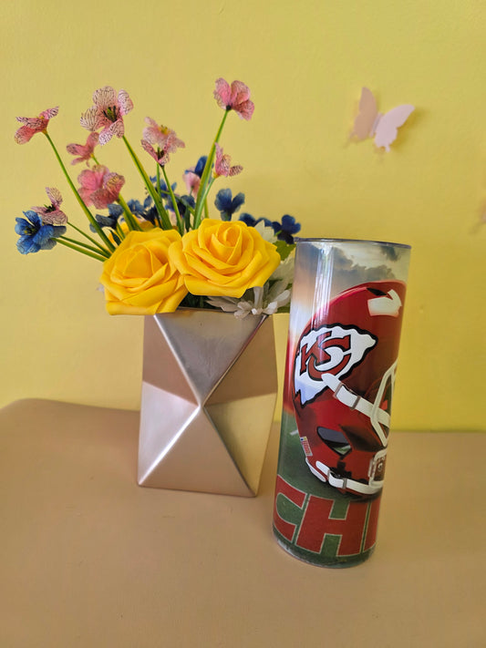 Kansas City Chiefs Football Stainless Steel Tumbler 20 Ounces