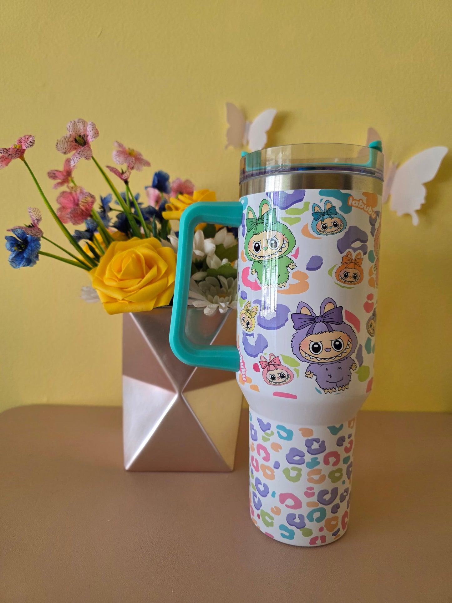Labubu 40 ounce stainless steel tumbler