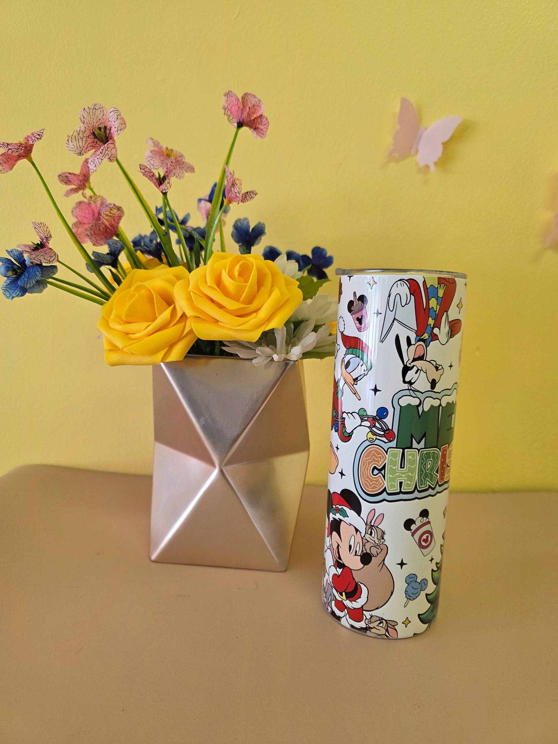 Mickey Mouse Christmas Tumbler Stainless Steel