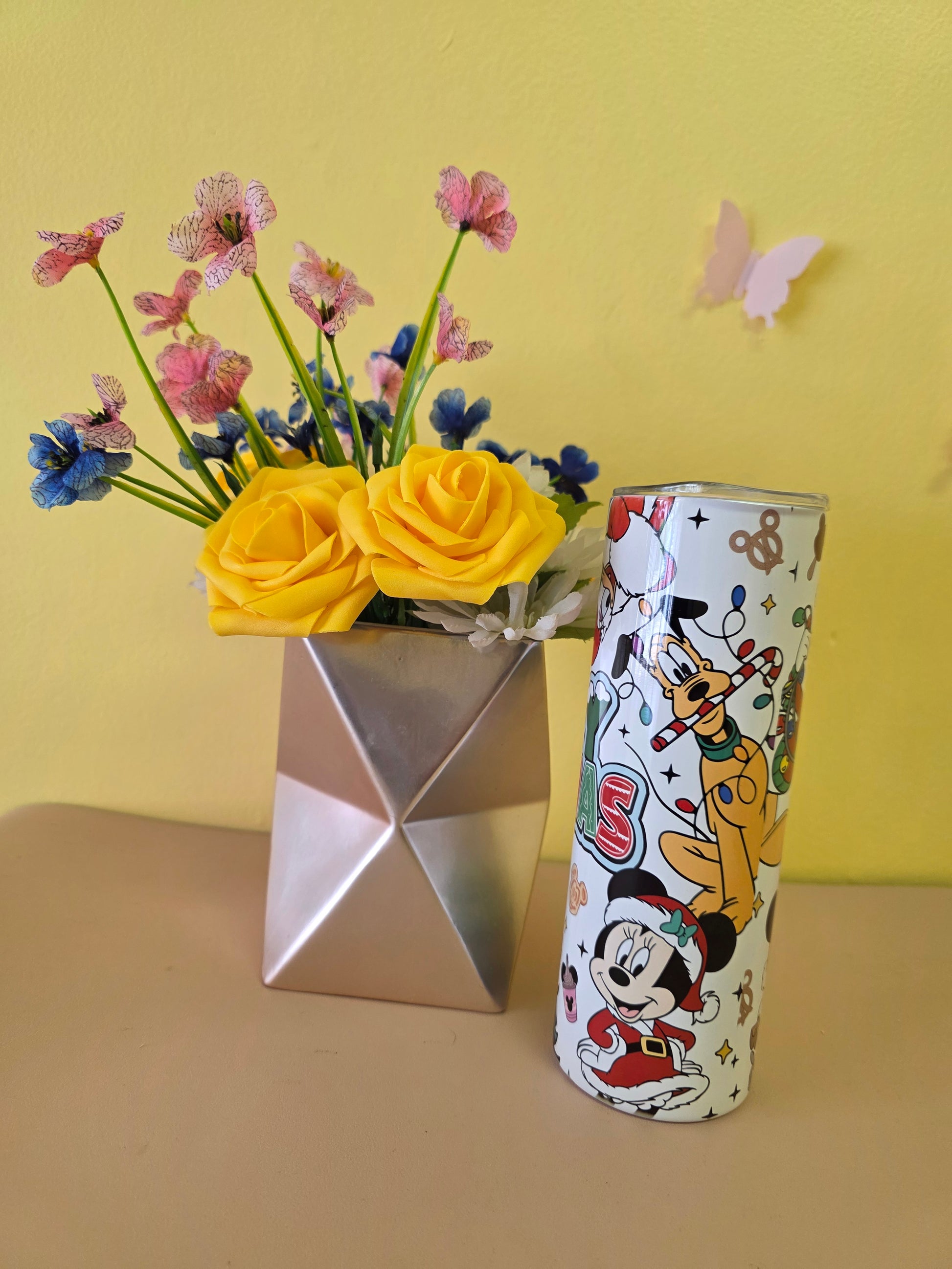 Mickey Mouse Christmas Tumbler Stainless Steel