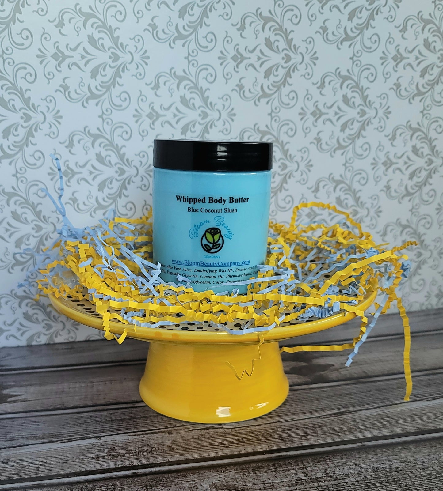 Organic Body Butter Vegan All Natural Blue Coconut