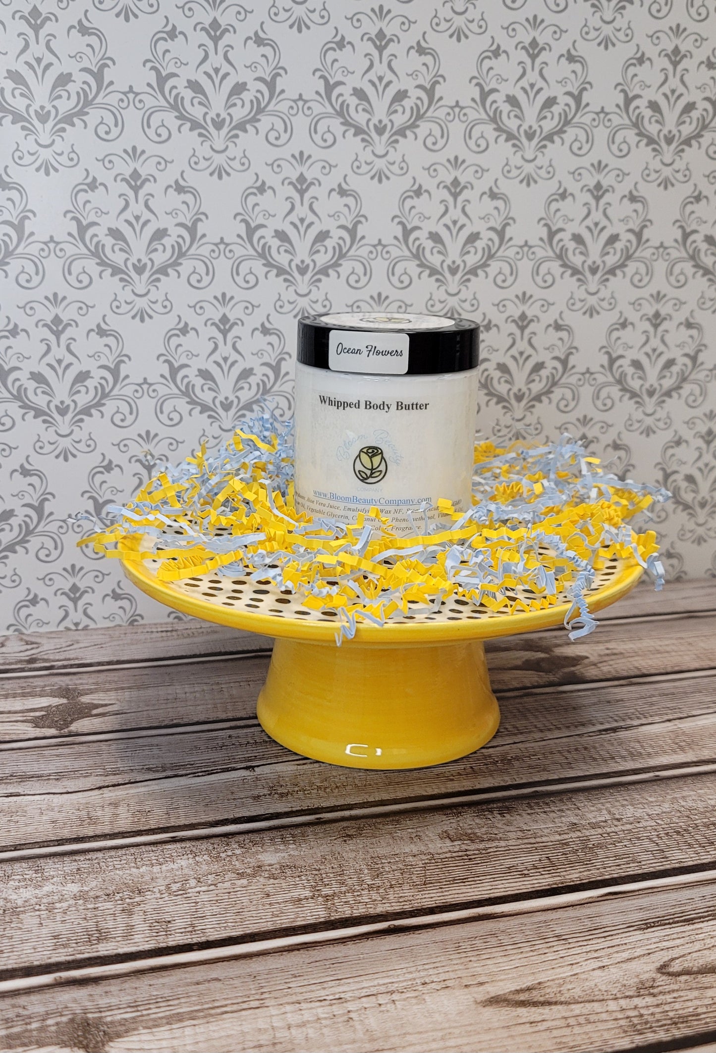 Organic Body Butter Vegan All Natural Ocean Flowers