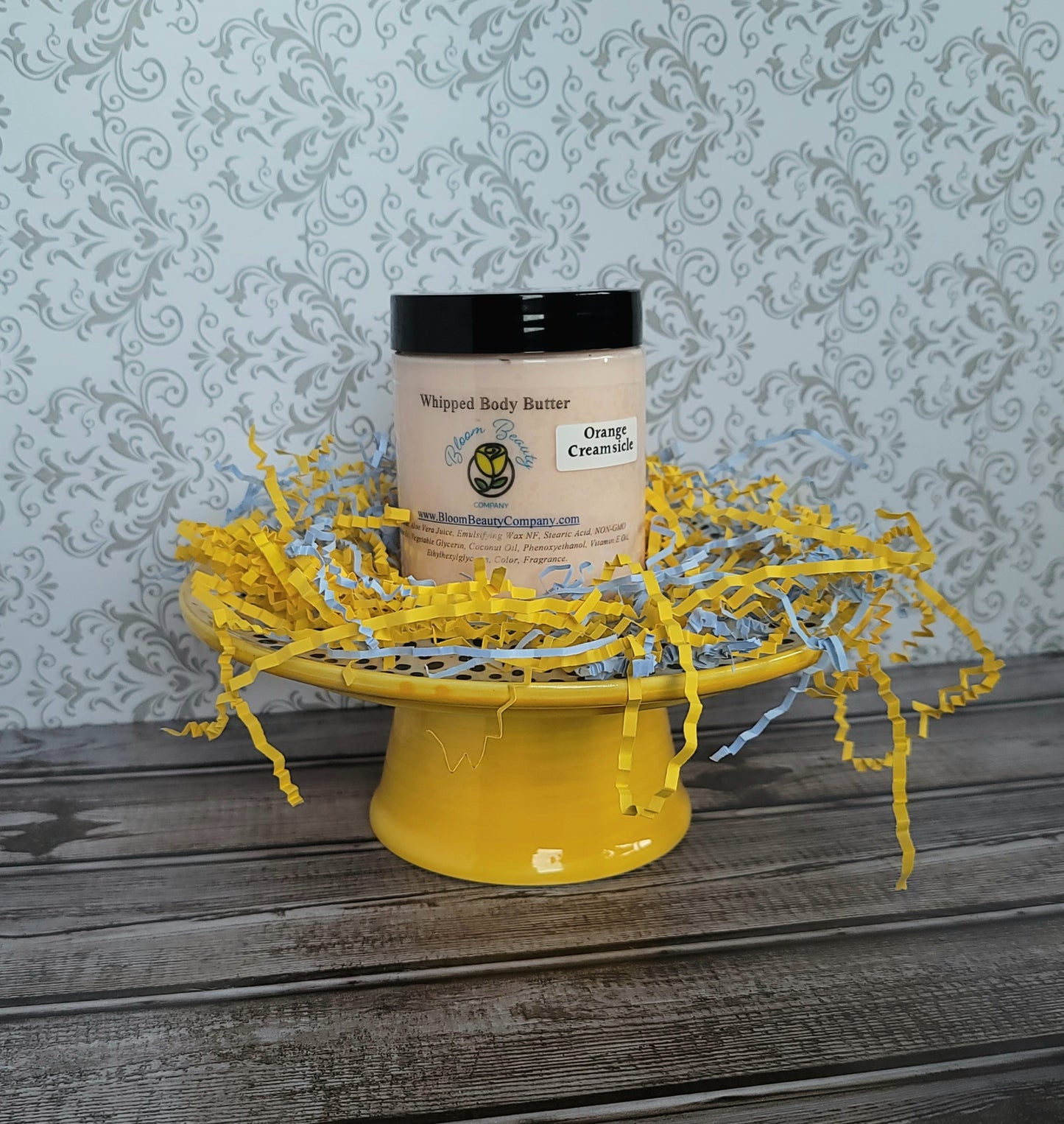 Organic Body Butter Vegan All Natural Orange Cream