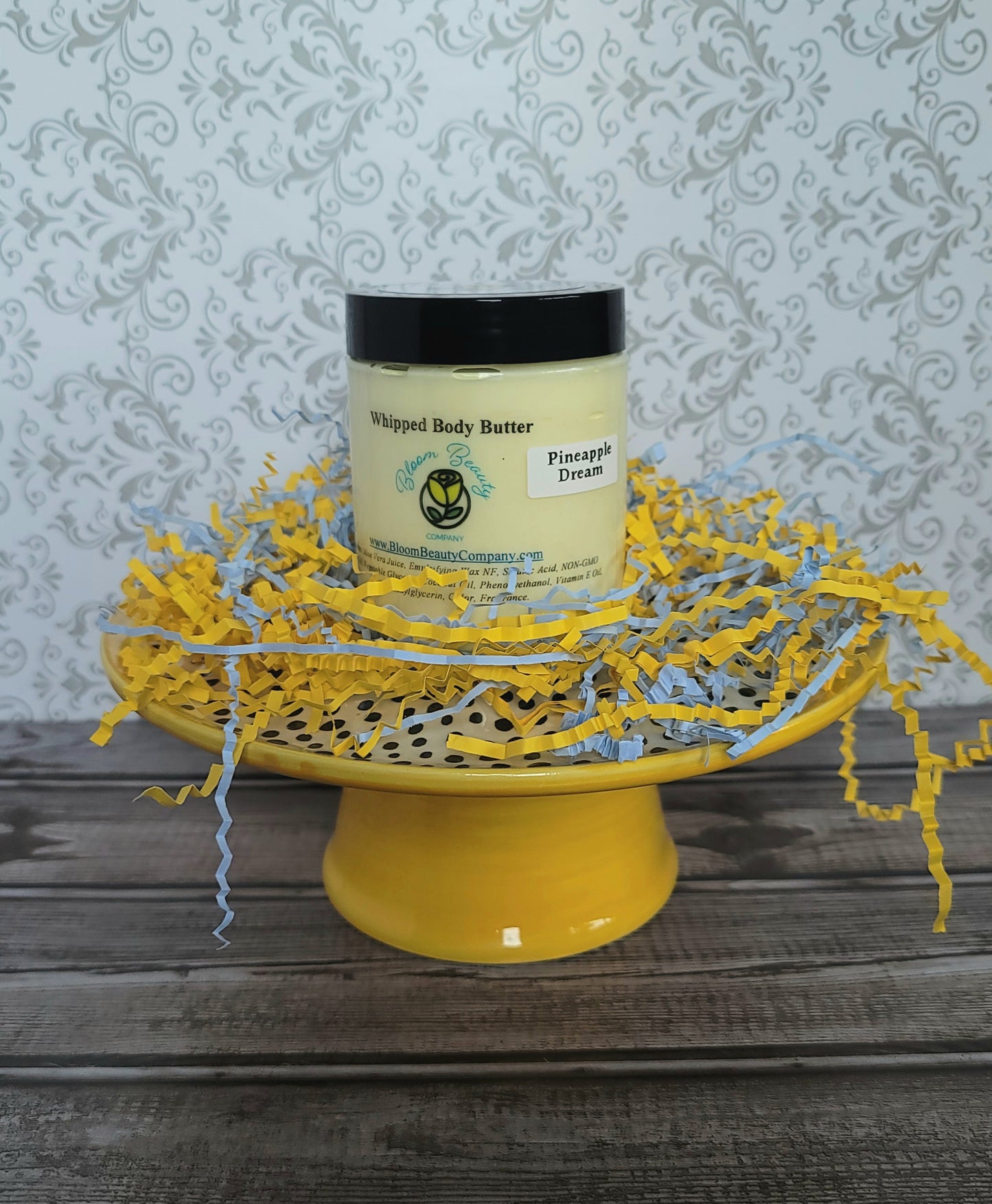 Organic Body Butter Vegan All Natural Pineapple
