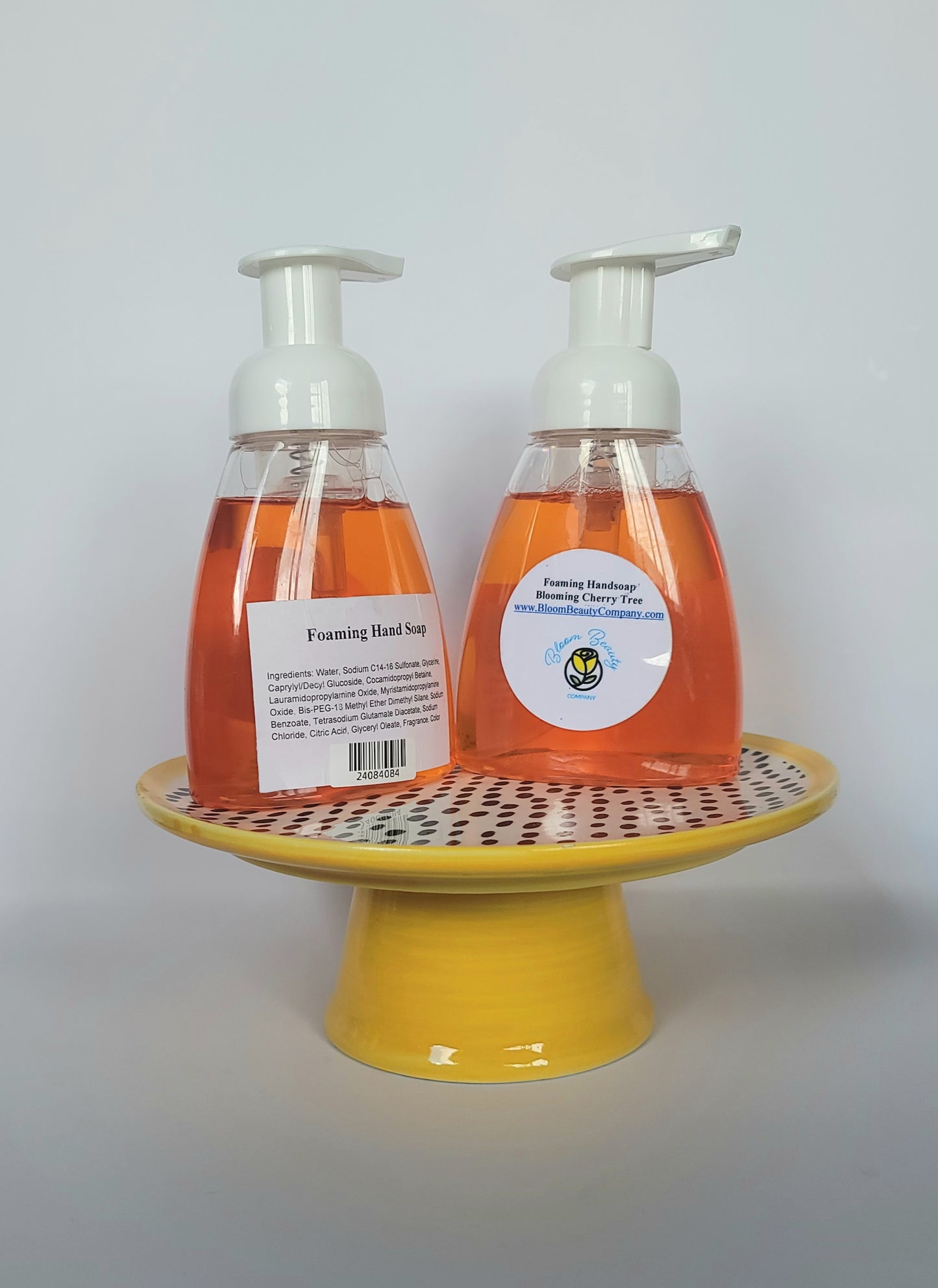 Organic Hand Soap Vegan All Natural Blooming Cherry Tree