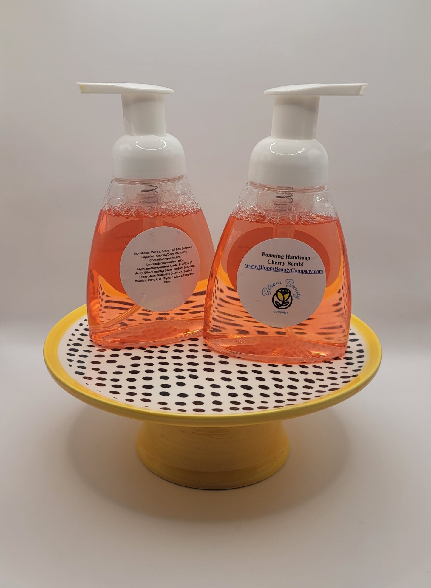 Organic Hand Soap Vegan All Natural Cherry