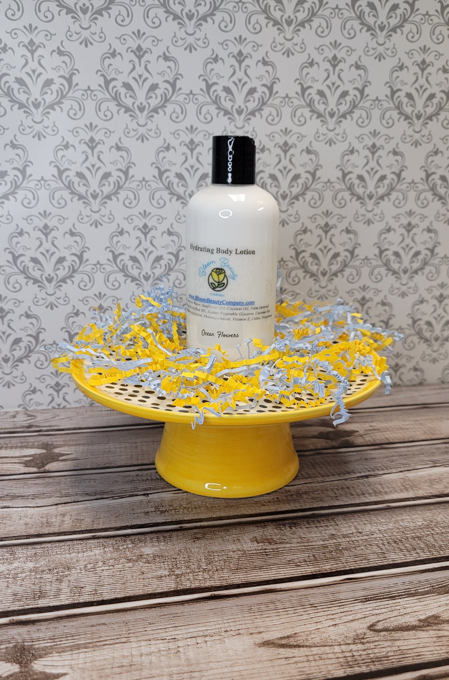 Organic Lotion Vegan Ocean Flowers
