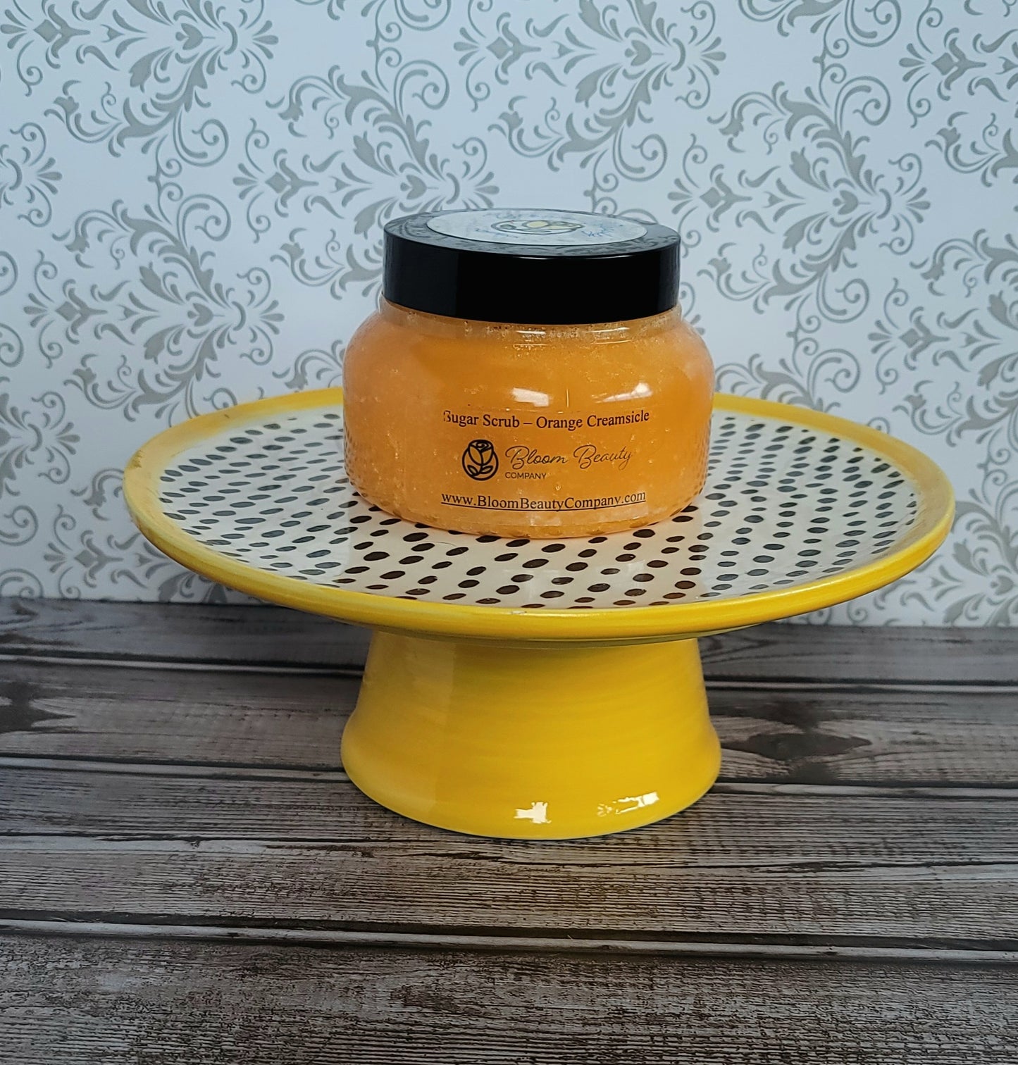 Organic Sugar Scrub All Natural Vegan Orange Cream