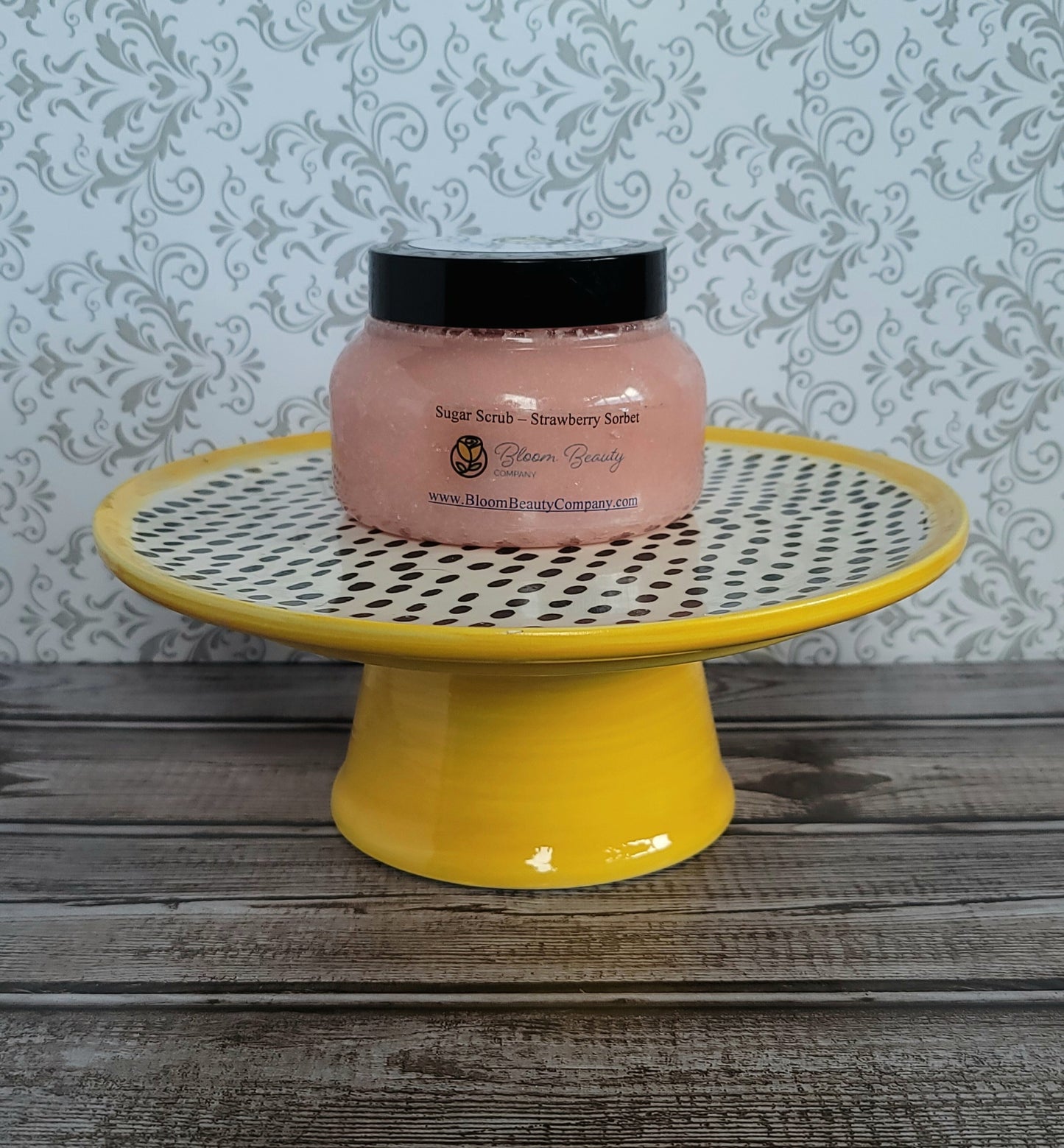 Organic Sugar Scrub All Natural Vegan Strawberry