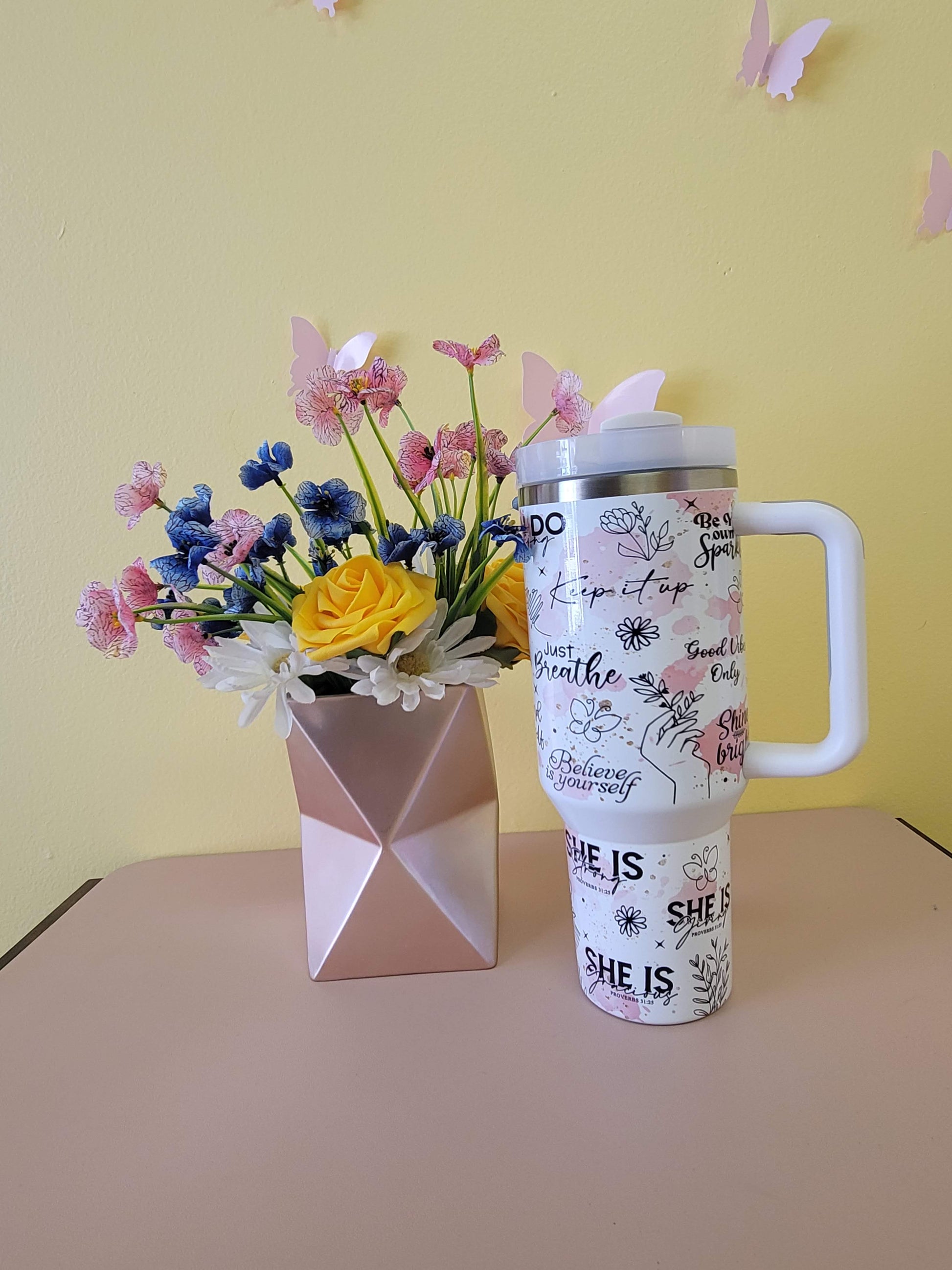 Positive Affirmations Tumbler