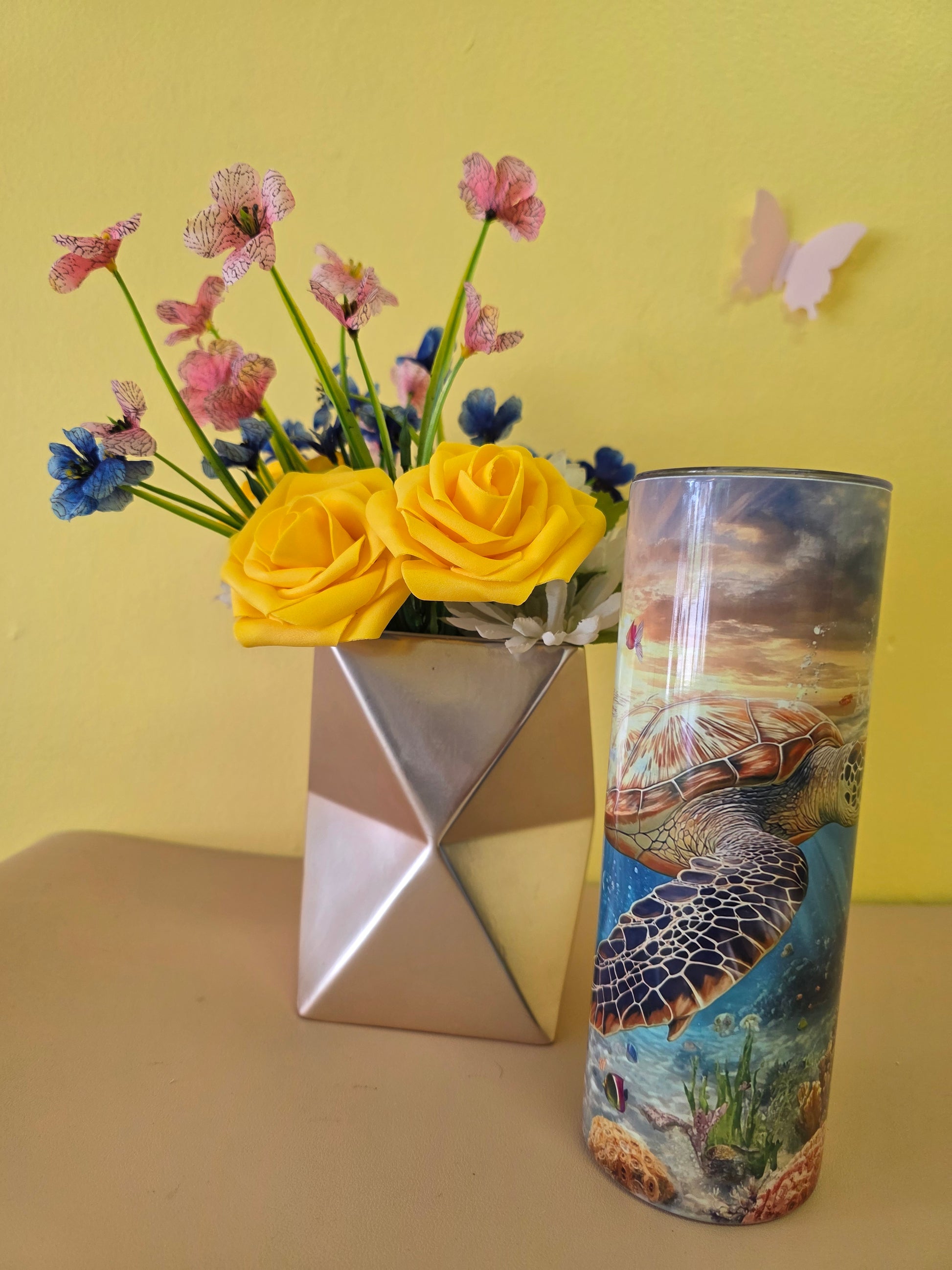 Sea Turtle Tumbler Stainless Steel