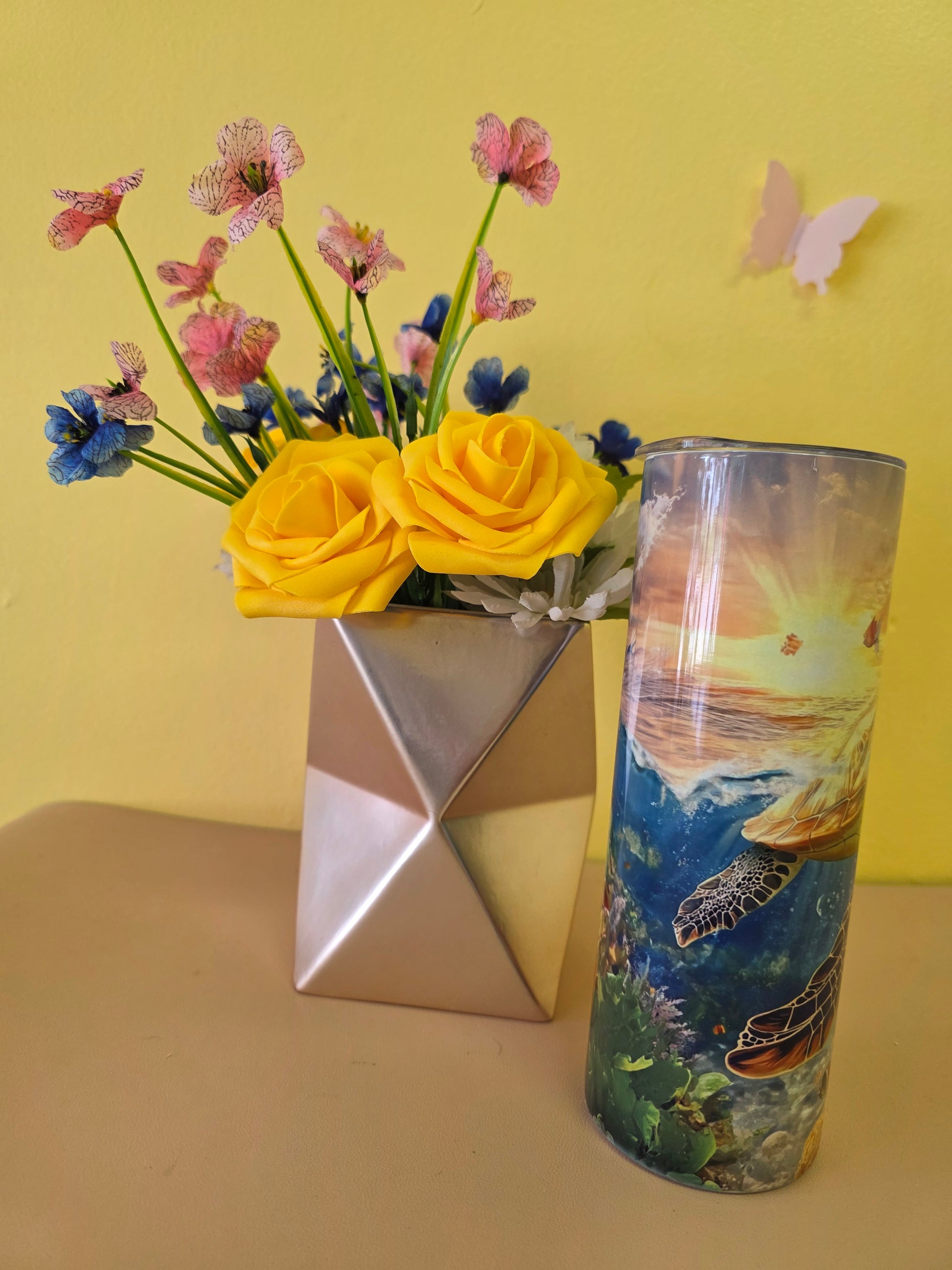 Sea Turtle Tumbler Stainless Steel