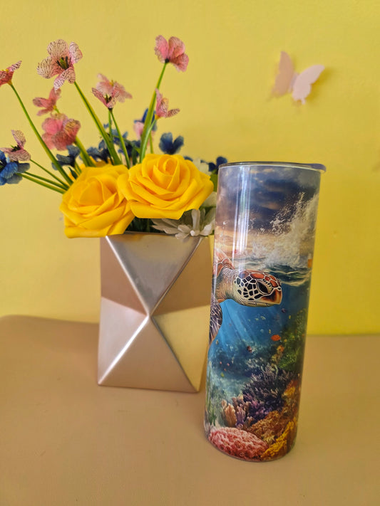 Sea Turtle Tumbler Stainless Steel