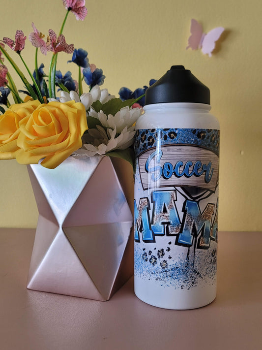 Soccer Mama 32oz Stainless Steel Water Bottle