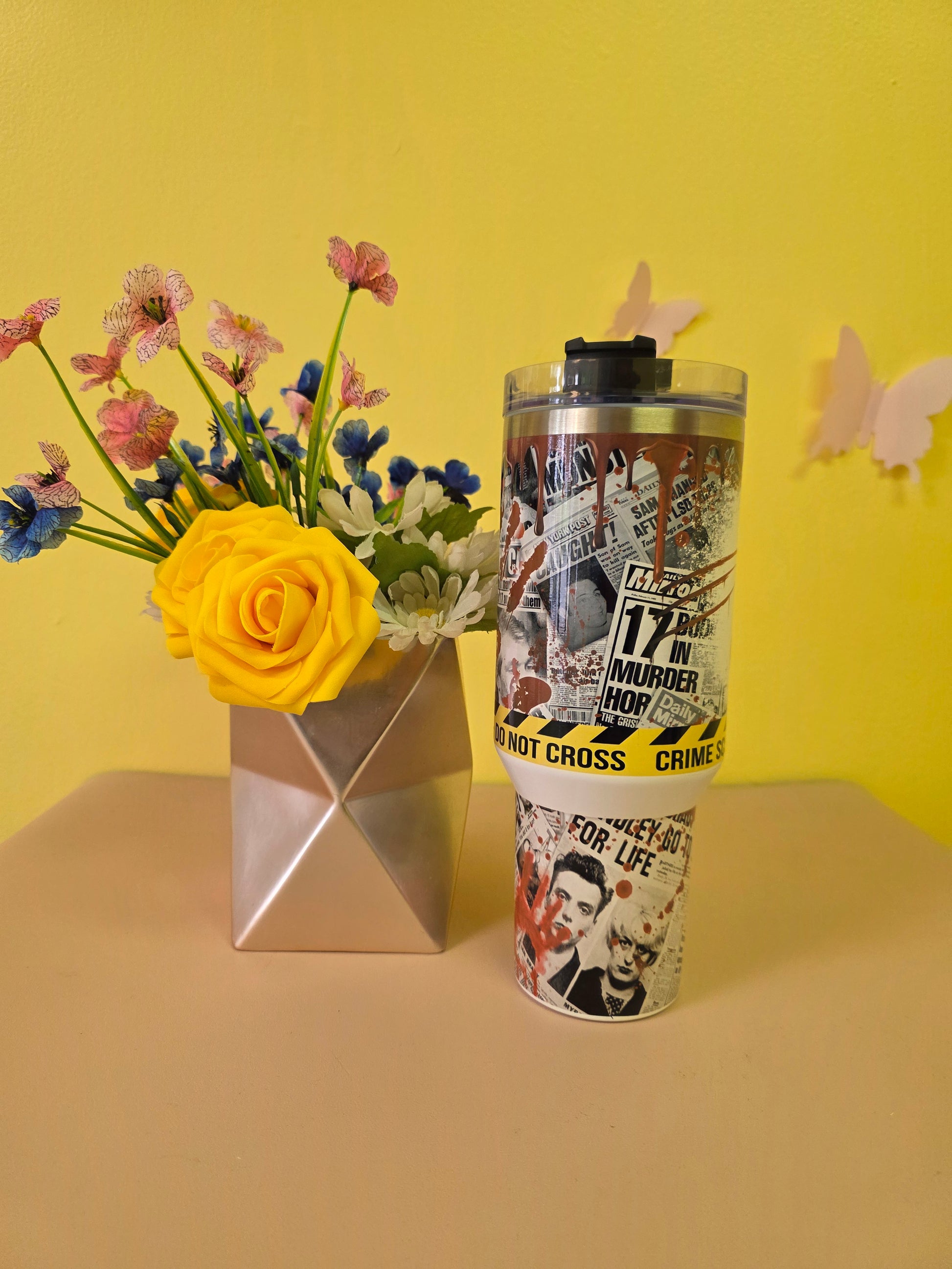 True Crime Tumbler Murder Mystery