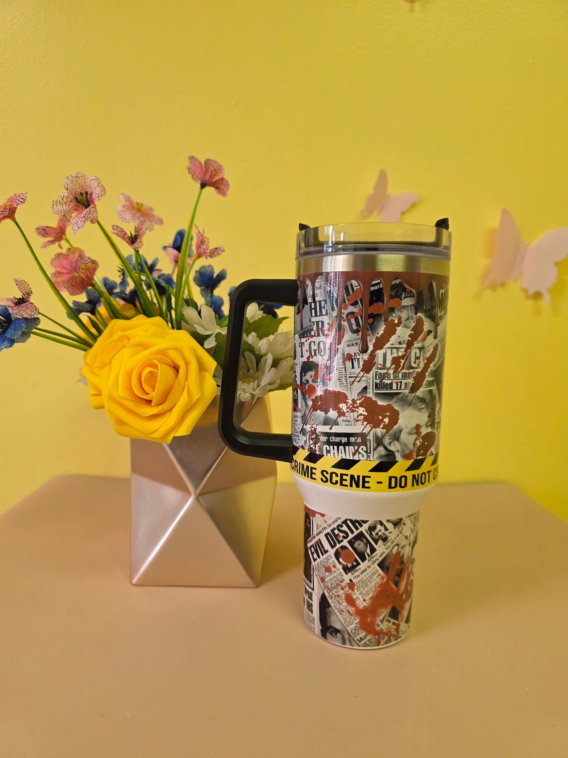 True Crime Tumbler Murder Mystery
