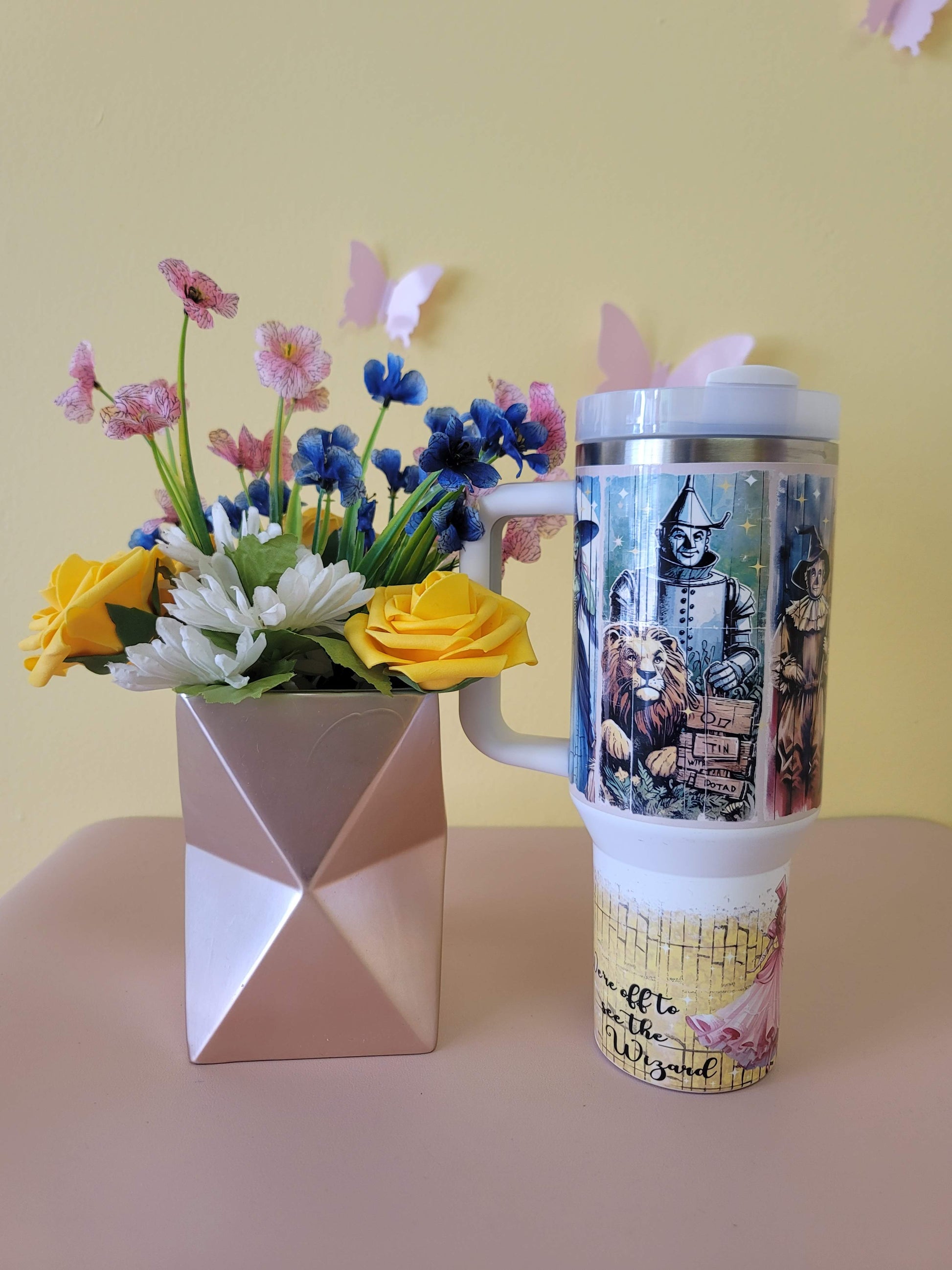 40oz Stainless Steel Tumbler Wizard of Oz