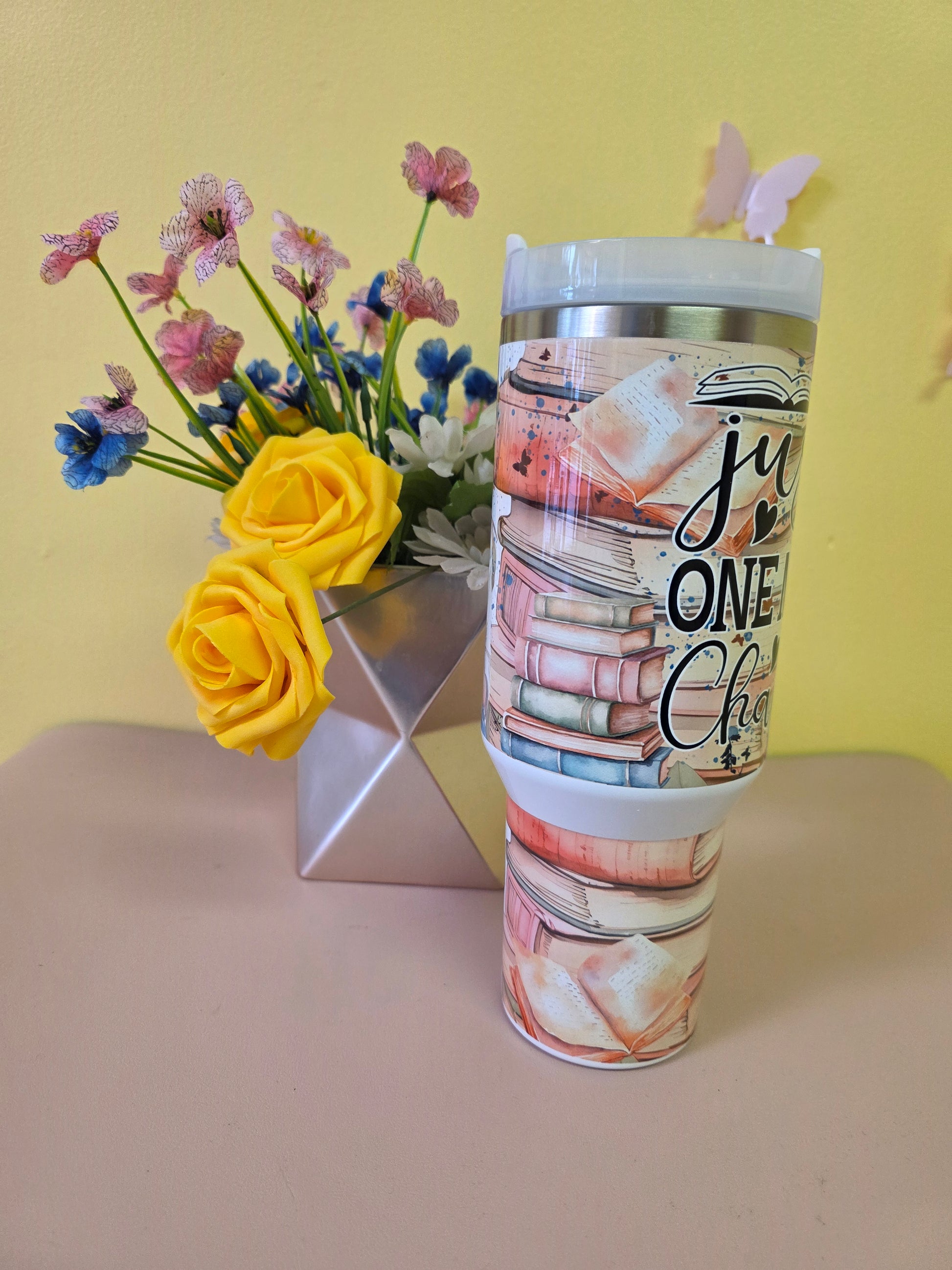 Book lover reader tumbler