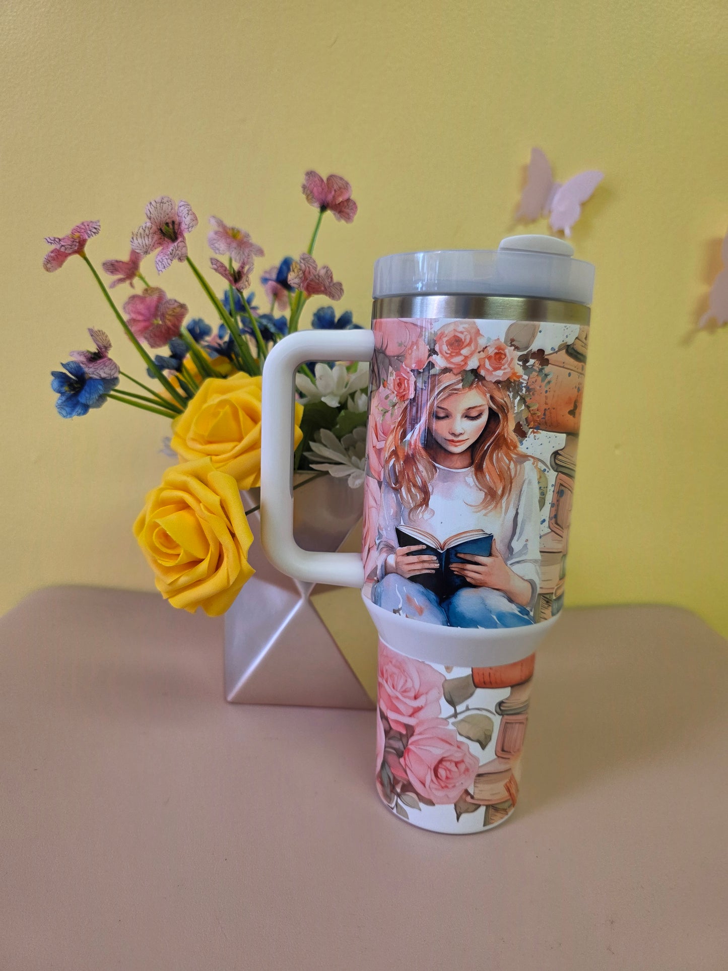 Book lover reader tumbler