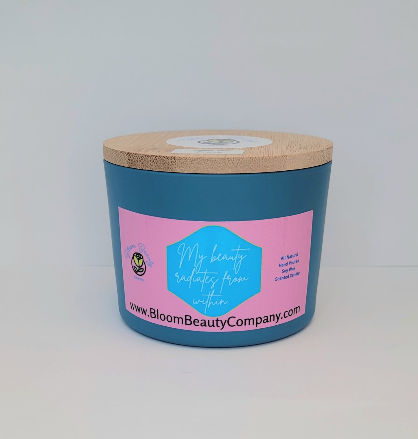 Soy Wax Candle - All Natural Hand Poured | Positive Affirmation 15oz