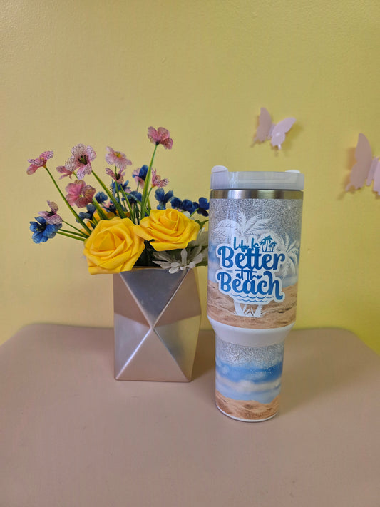 Beach Life Ocean Sand Tumbler